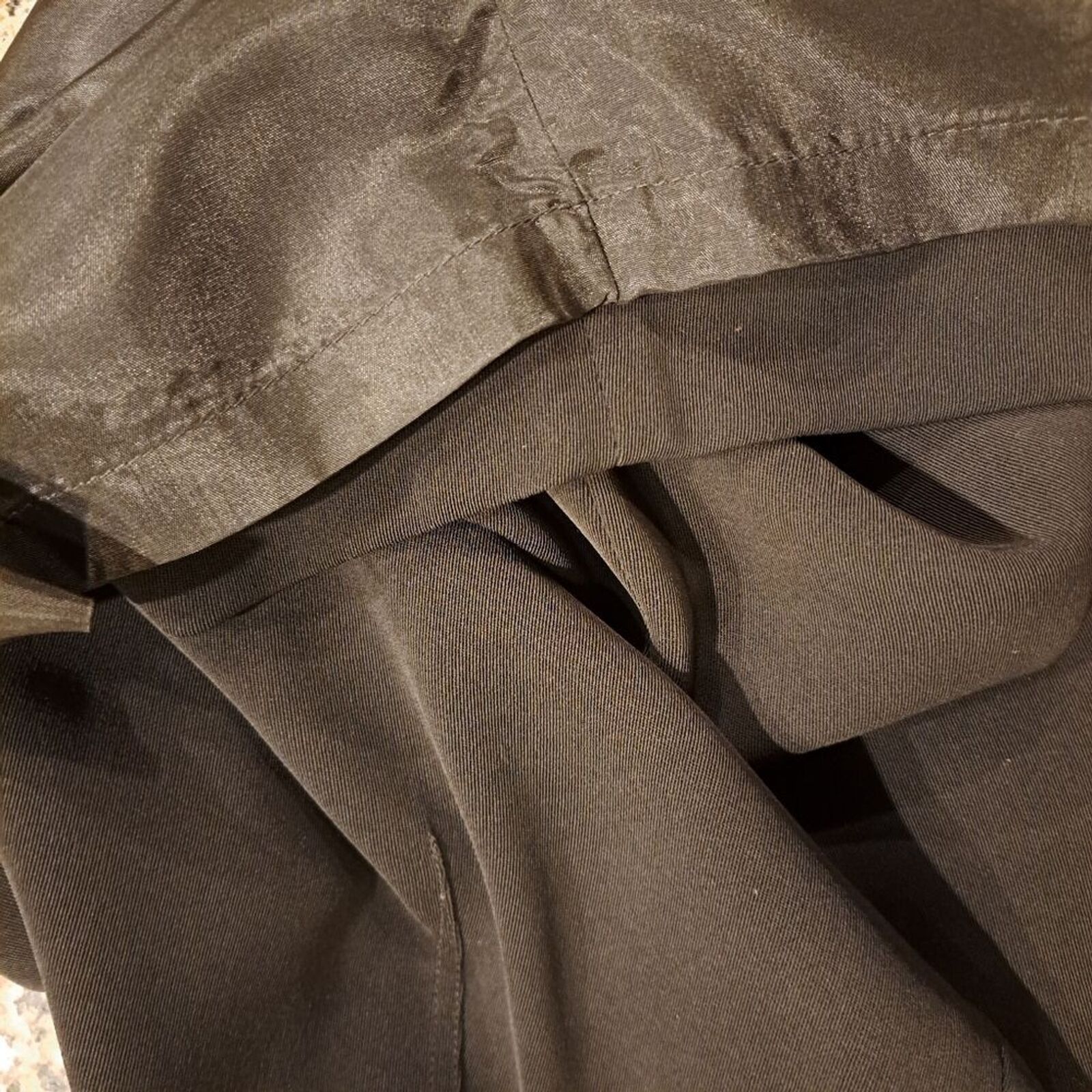 Other Dana Buchman Petites straight black skirt, lined, size 10P Size 32" / US 10 / IT 46 - 2 Thumbnail