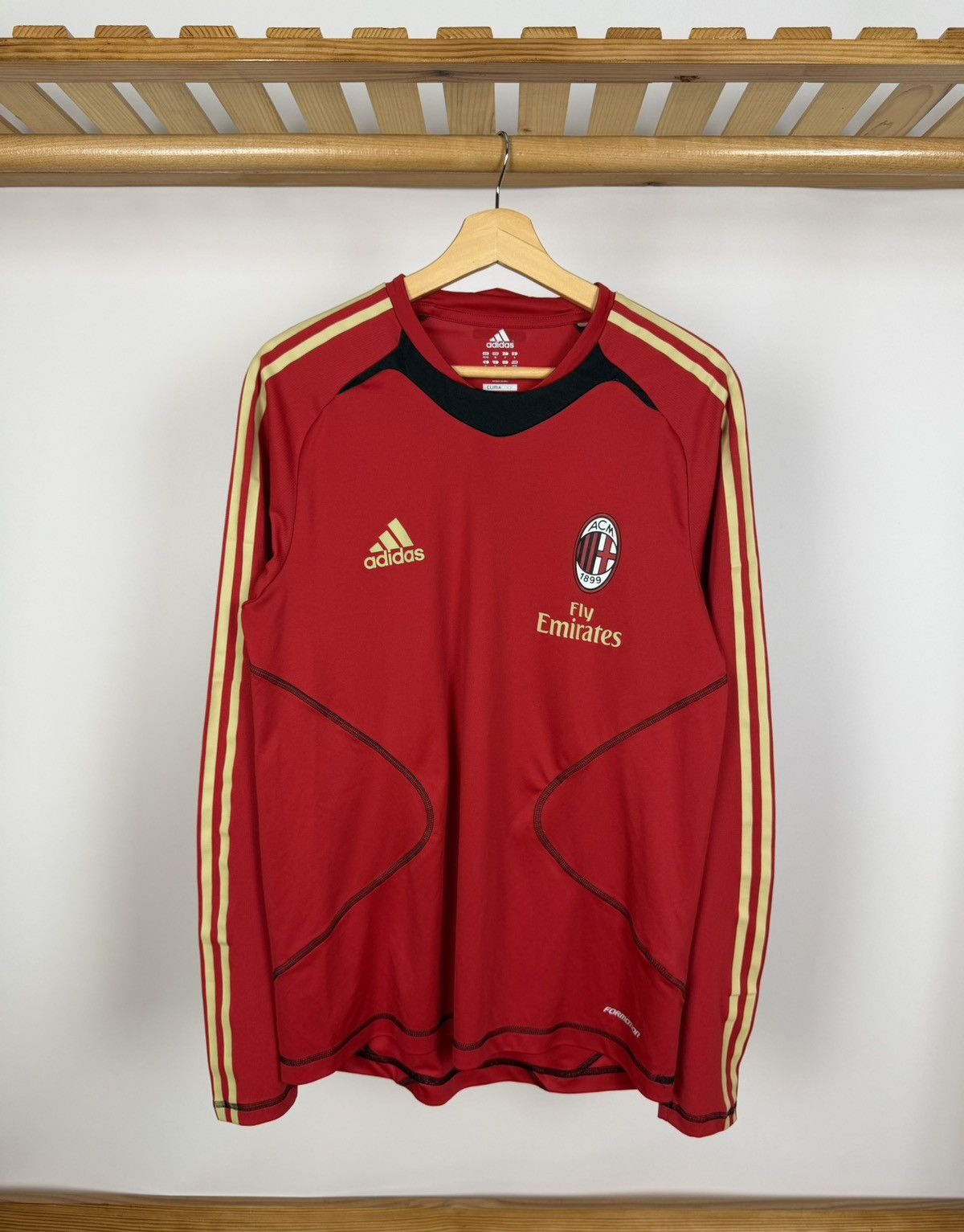 Adidas AC Milan 2010-11 Football Training Top Jersey Adidas Size US M / EU 48-50 / 2 - 1 Thumbnail
