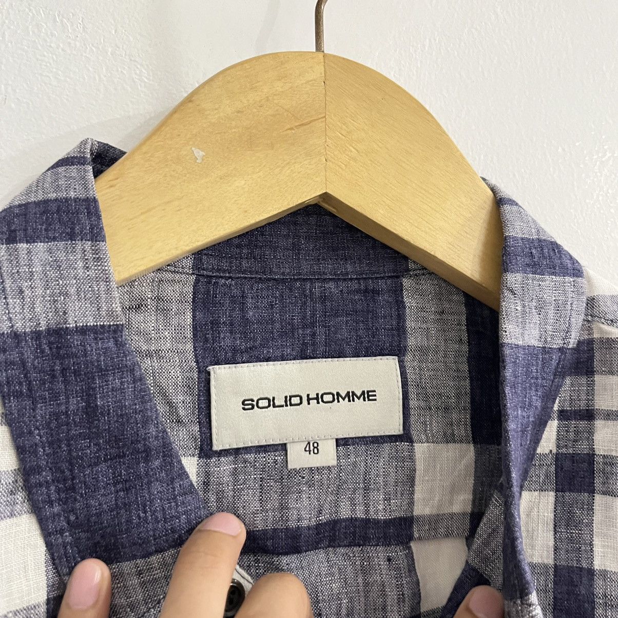 Wooyoungmi Solid Homme Wooyoungmi - Linen Longsleeve Shirt Size US M / EU 48-50 / 2 - 4 Thumbnail