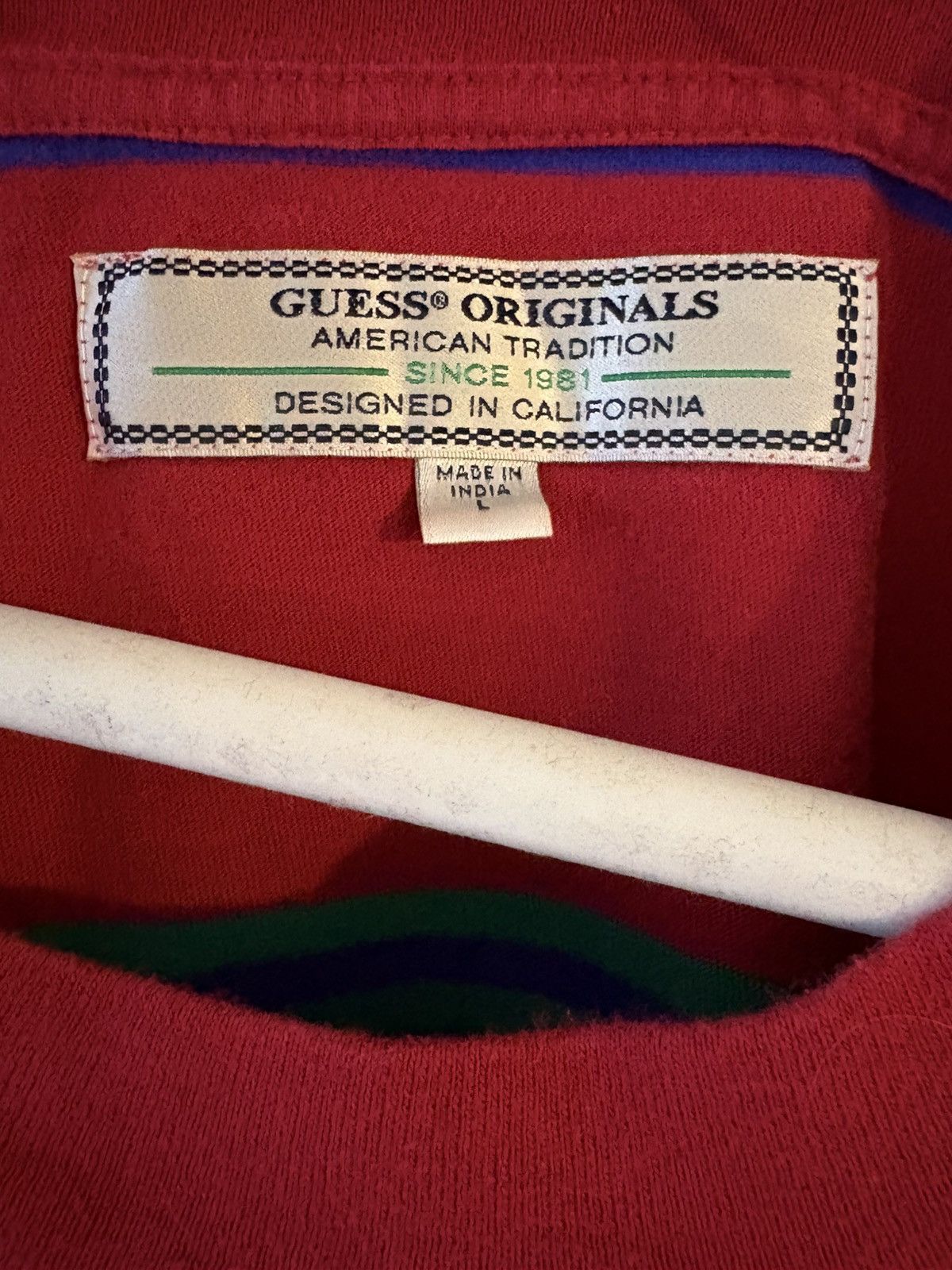 Guess Guess Originals Multi Colored Tee Size US L / EU 52-54 / 3 - 3 Thumbnail