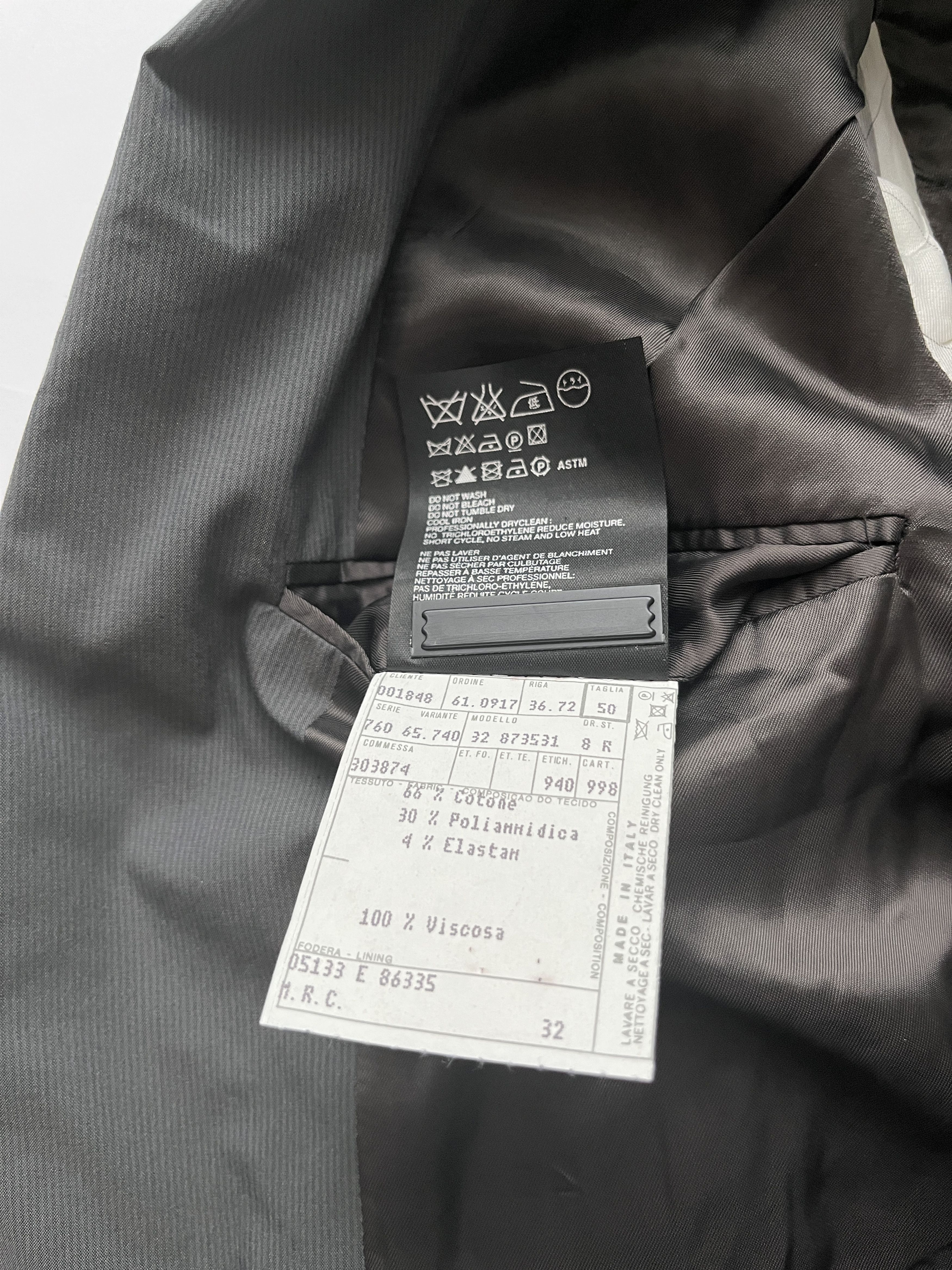 Prada ⚡️QUICK SALE⚡️Prada Brown/Grey Pin Striped Blazer Jacket Size US M / EU 48-50 / 2 - 6 Thumbnail