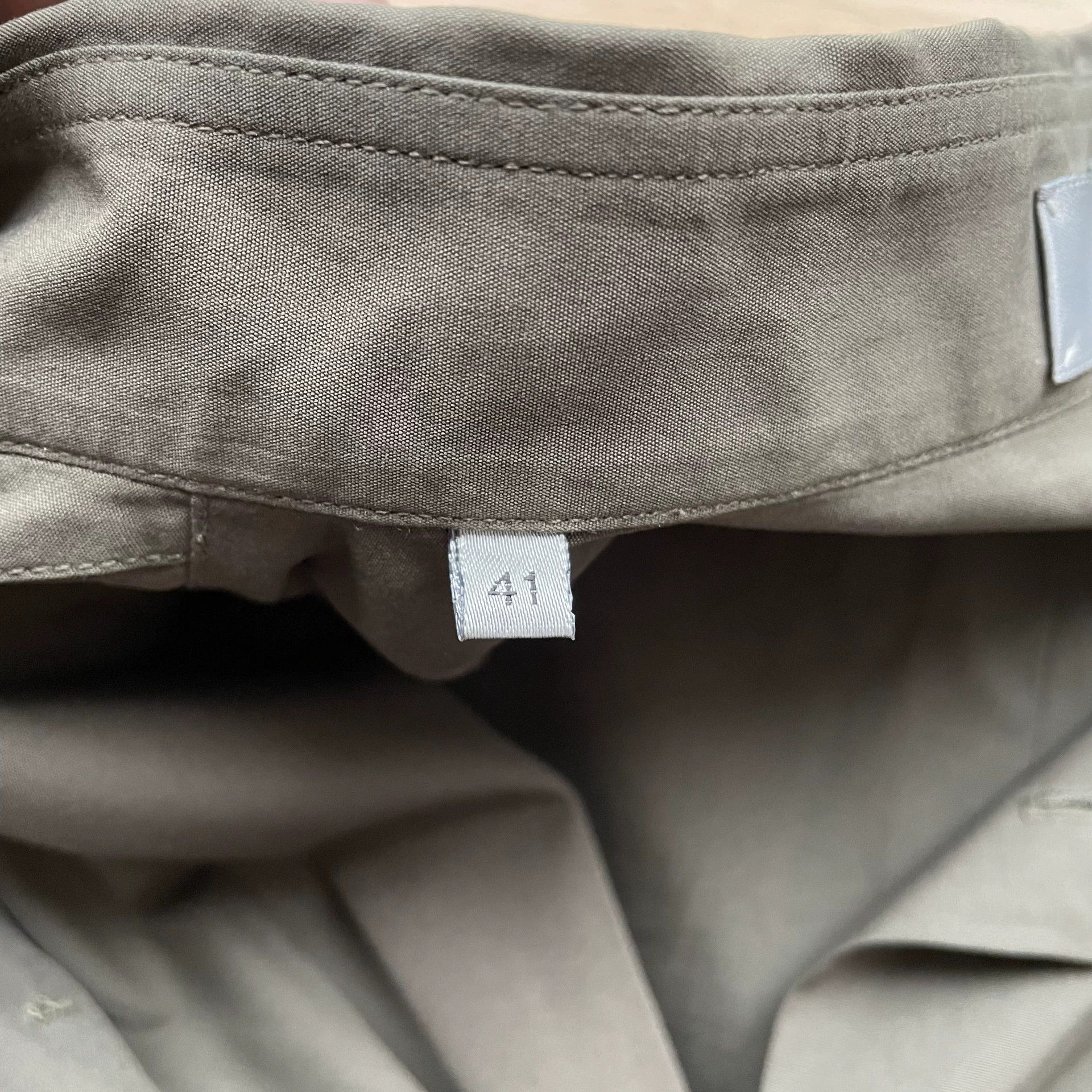 Dior 98 New DIOR Pocket Work Shirt Dark Green 41 L Size US L / EU 52-54 / 3 - 6 Thumbnail