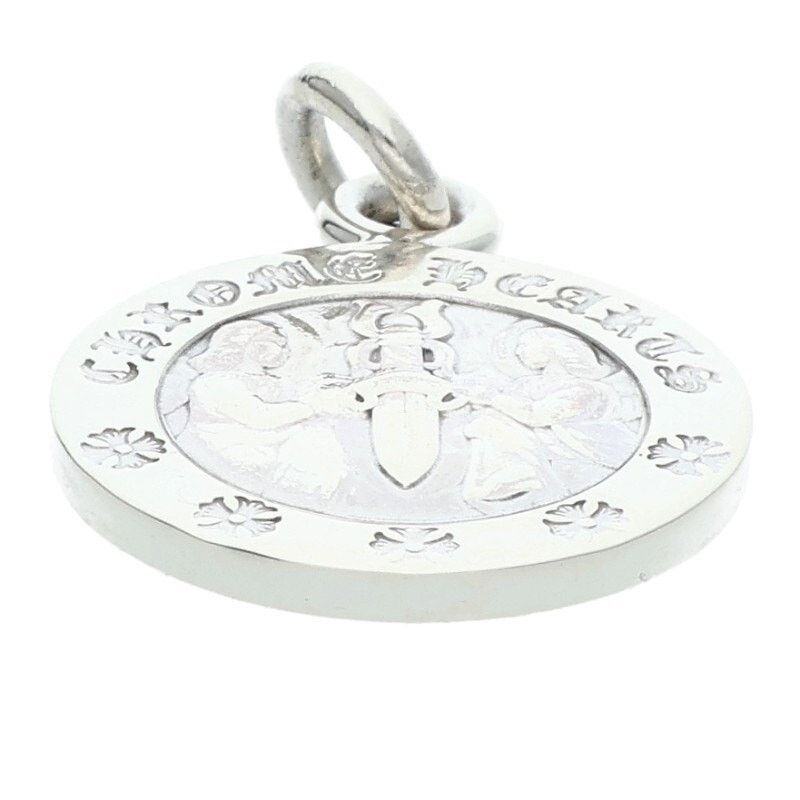 Chrome Hearts Chrome Hearts Angel Medal Charm Silver Necklace Size ONE SIZE - 5 Thumbnail