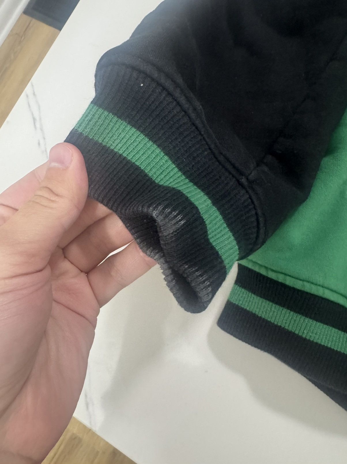 Champion Champion varsity jacket in green and black Size US XXL / EU 58 / 5 - 5 Thumbnail