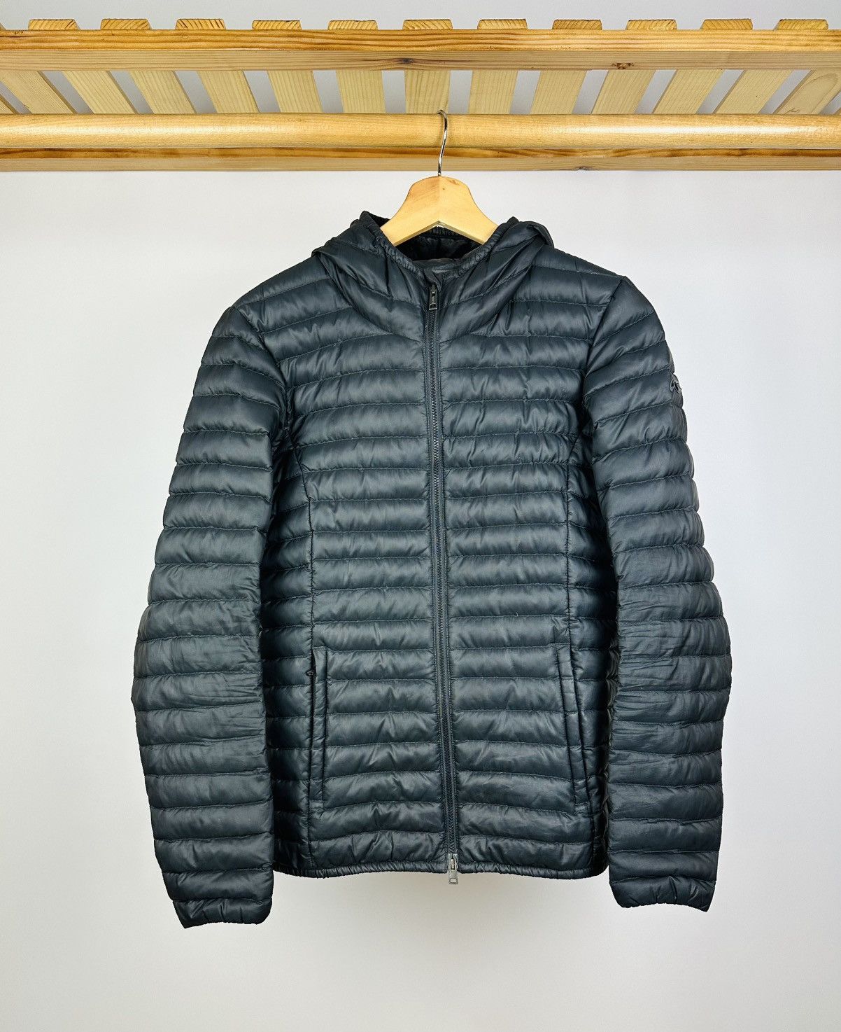 KJUS × Vintage Kjus Light Puffer Hooded Down Jacket Size S / US 4 / IT 40 - 1 Thumbnail