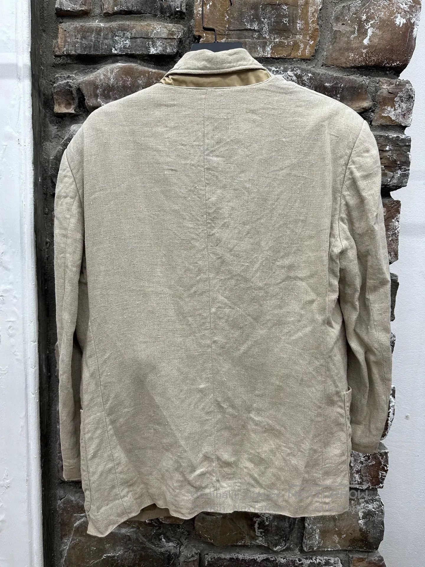 Issey Miyake Issey Miyake Deconstructed Linen Suit. Size US M / EU 48-50 / 2 - 4 Thumbnail