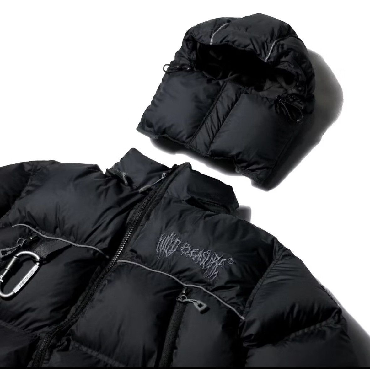 Other Wild puffer jacket gorpcore jacket puffer boxy black Size US L / EU 52-54 / 3 - 1 Thumbnail