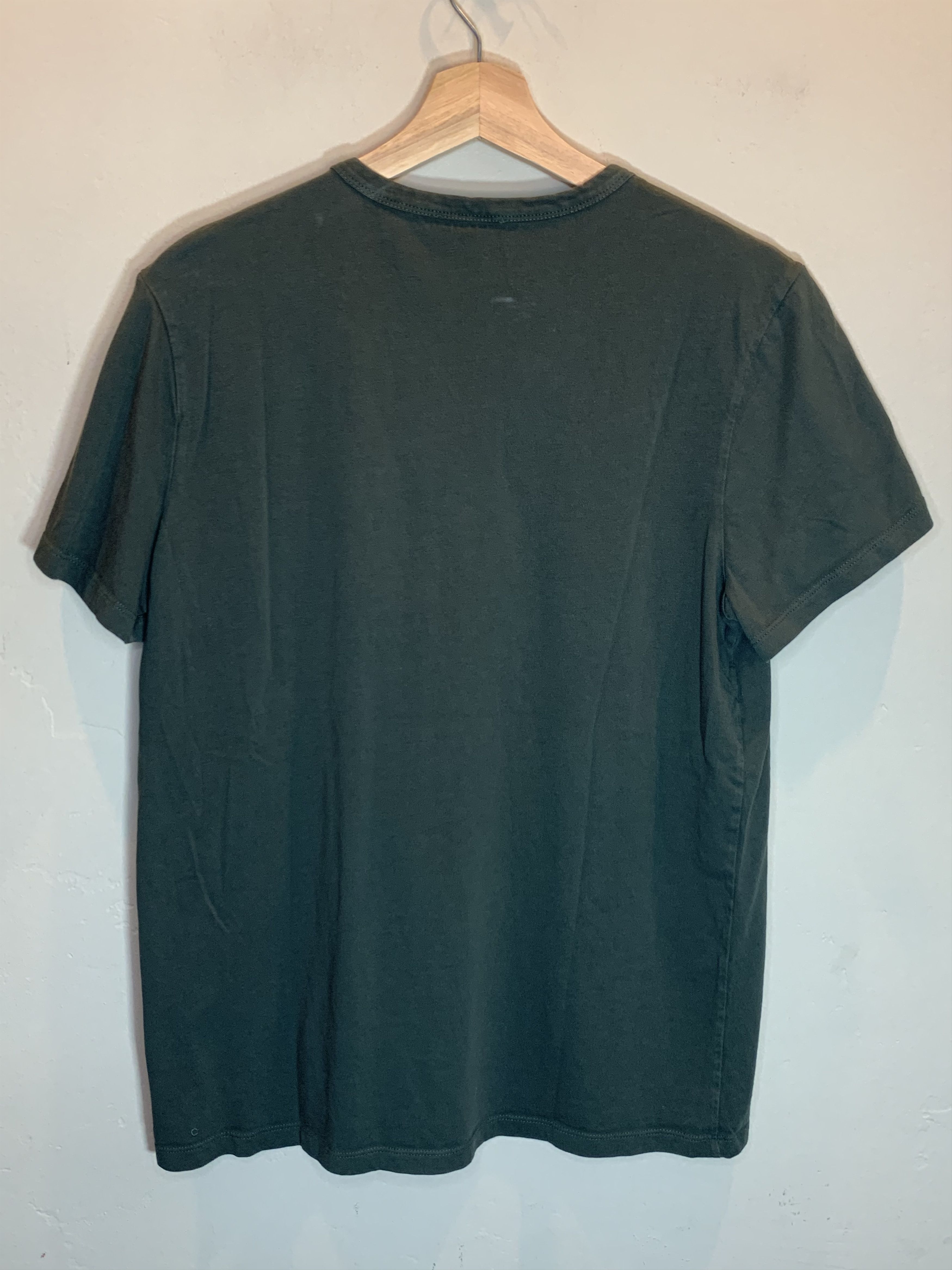 A.P.C. *RARE* A.P.C. Pocket Faded Green T-Shirt - Large Size US L / EU 52-54 / 3 - 3 Thumbnail