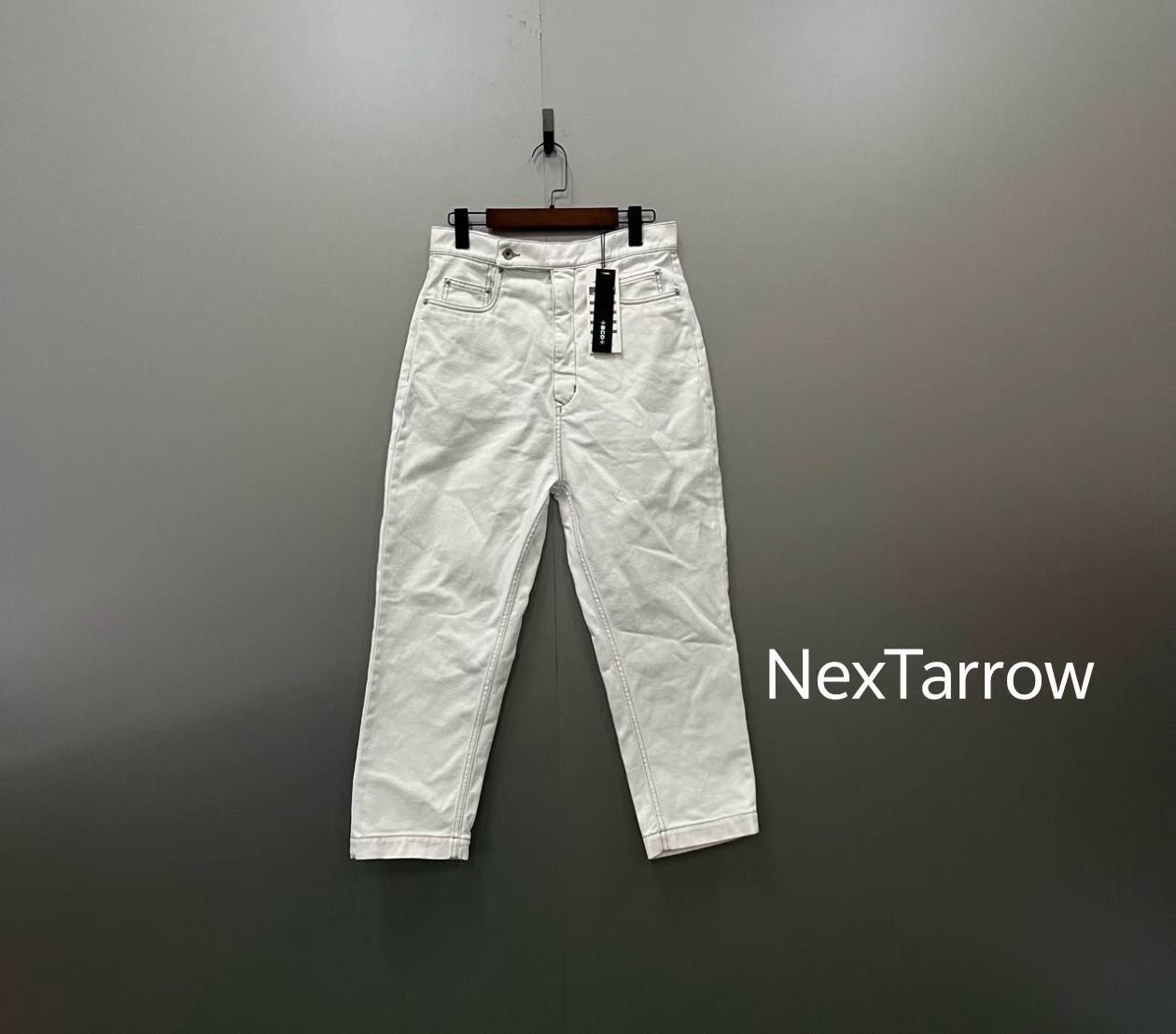 Rick Owens Rick Owens Ro White Jeans 2412-Nextarrow Size US 29 - 1 Thumbnail