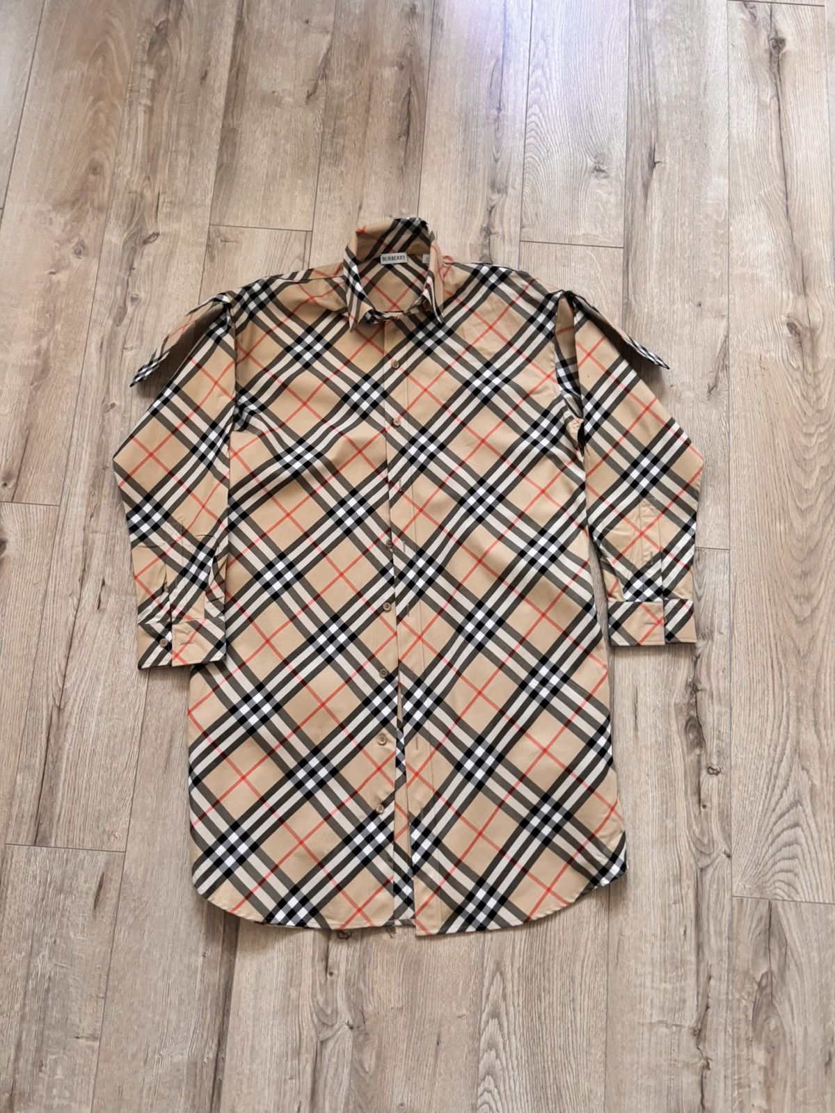 Burberry Burberry Vintege Checkered Cotton Shirt Size S / US 4 / IT 40 - 1 Thumbnail