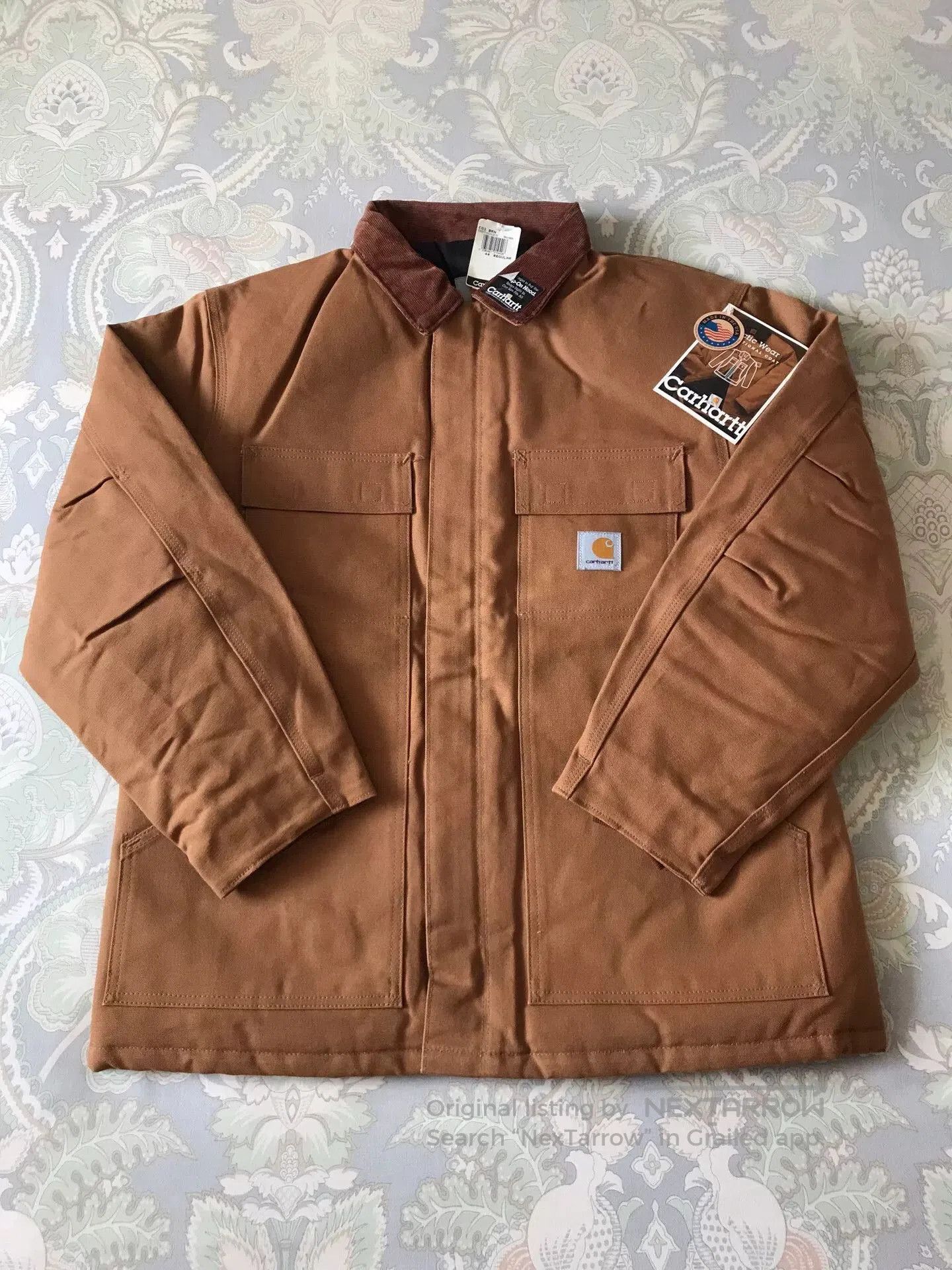Carhartt Carhartt C03 Vintage Brown Work Jacket. Size US S / EU 44-46 / 1 - 1 Thumbnail