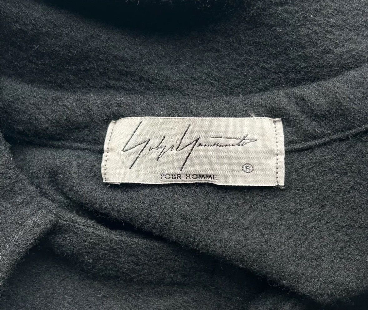 Yohji Yamamoto Yohji Yamamoto 20aw Double Scarf Wool Shirt 2412-Nextarrow Size US L / EU 52-54 / 3 - 5 Thumbnail