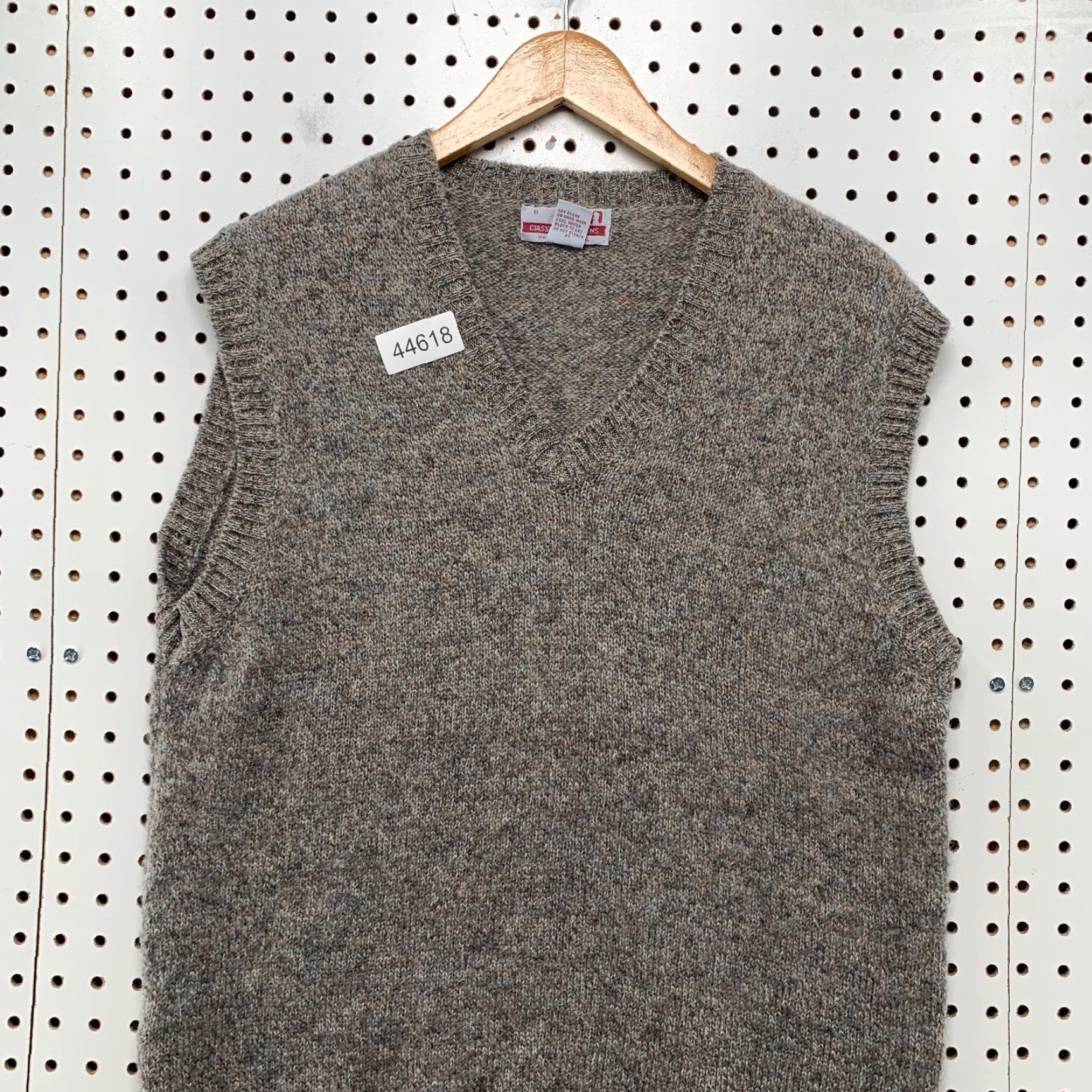 Vintage VINTAGE Classic Directions Sweater Vest Mens M Brown 100% Shetland Knit V-Neck Sleeveless Cardigan Size US M / EU 48-50 / 2 - 2 Thumbnail