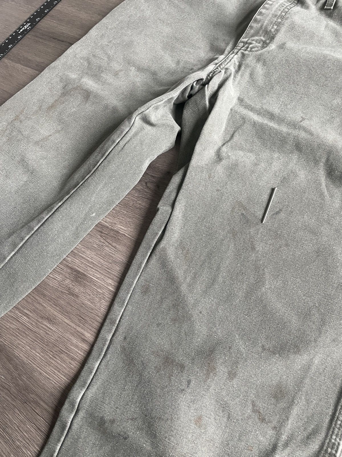 Dickies Y2K Dickies “Carpenter Style” Green Canvas Pants (No Sz.) Size US 34 / EU 50 - 7 Thumbnail