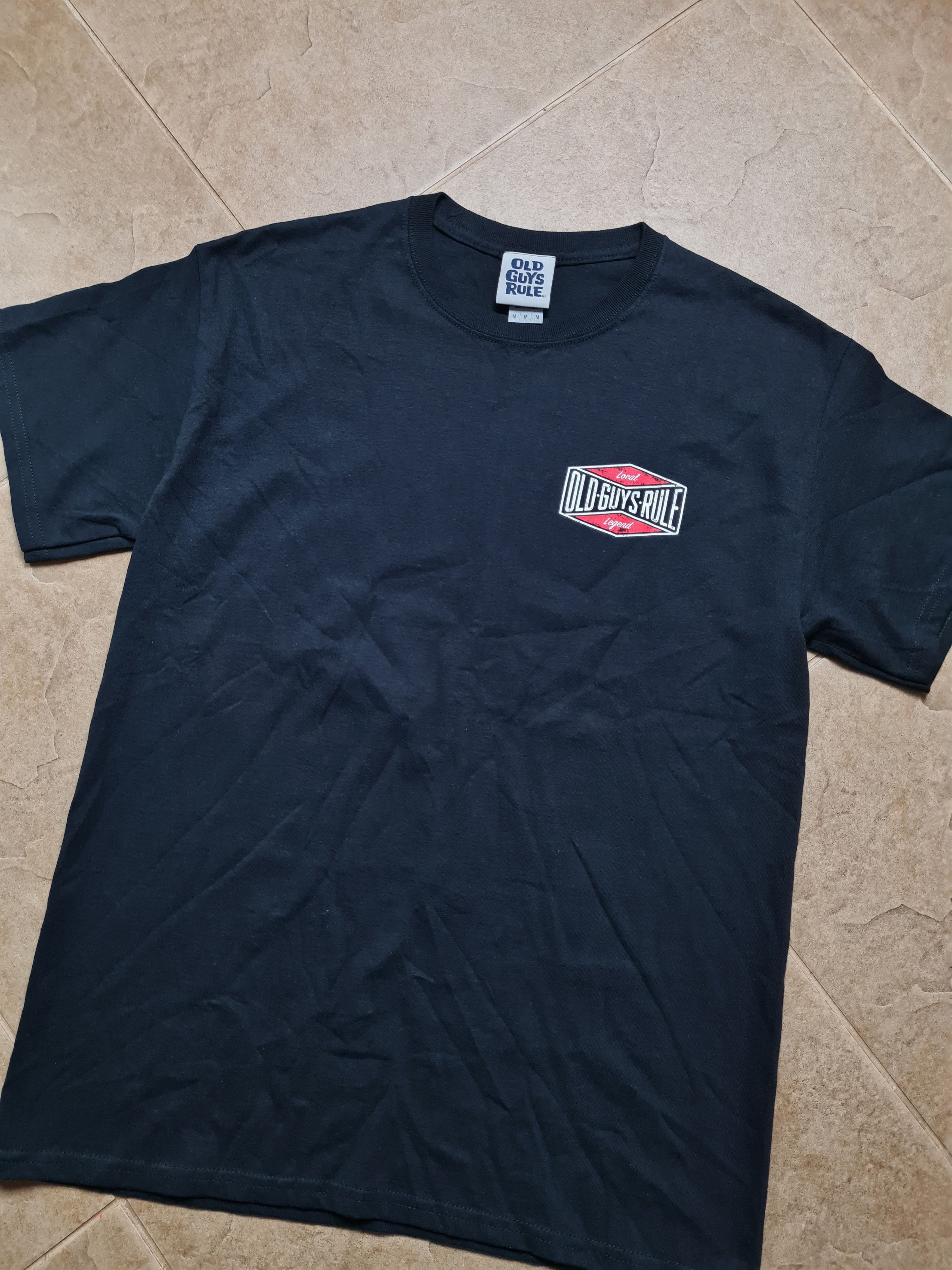 Other Vintage T-shirts OLD GUYS RULE Retro USA Black Big Logo M Size US M / EU 48-50 / 2 - 6 Thumbnail
