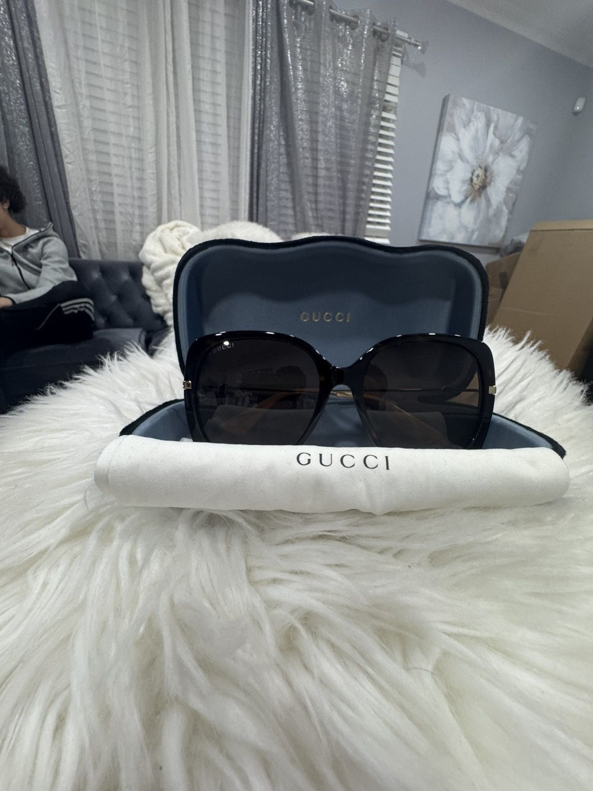 Gucci Gucci Women’s Sunglasses Size ONE SIZE - 2 Thumbnail