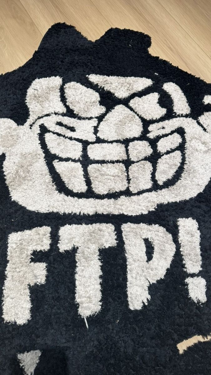 Fuck The Population FTP Boris Rug Size ONE SIZE - 6 Thumbnail