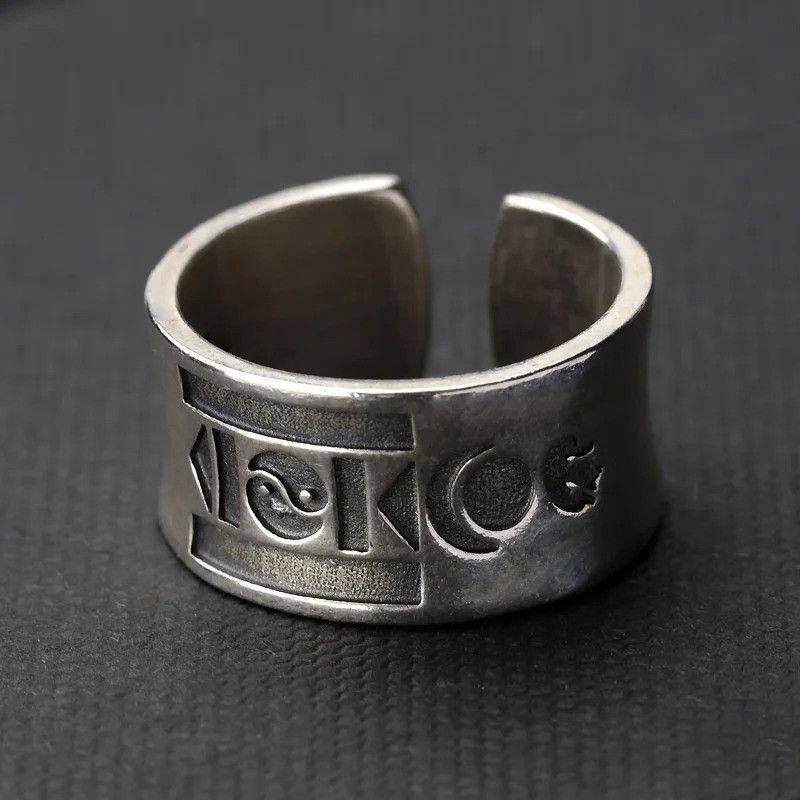 Jewelry × Vintage Gothic Open Ring Size ONE SIZE - 1 Thumbnail