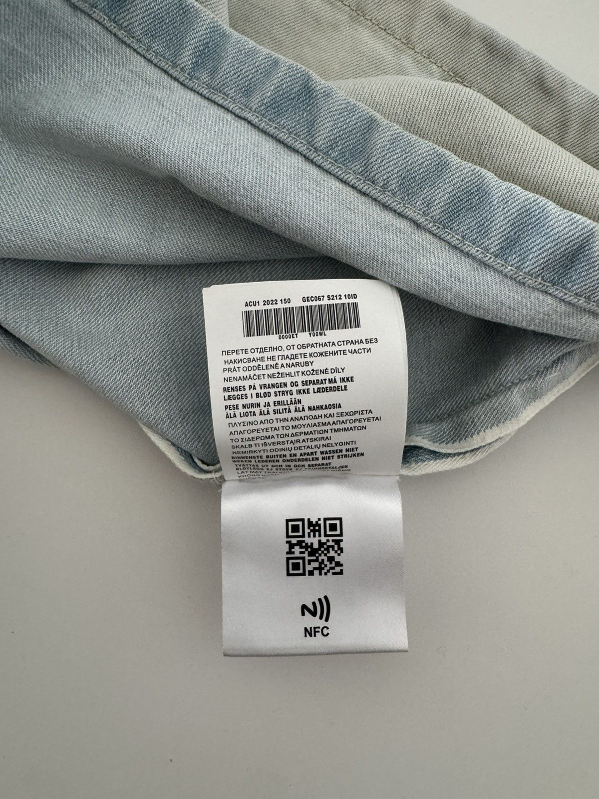 Prada Prada Bleacher Denim Shirt Size US S / EU 44-46 / 1 - 8 Thumbnail