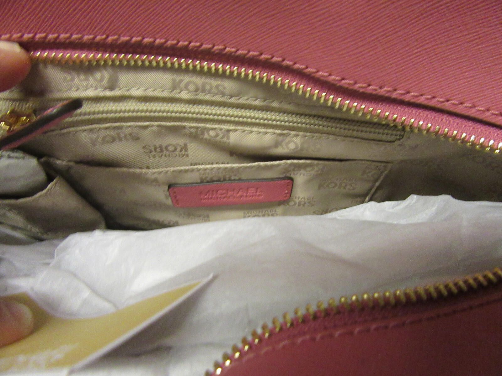 Michael Kors Michael Kors Sandrine Stud Saffiano Leather Studded Large Size ONE SIZE - 9 Thumbnail
