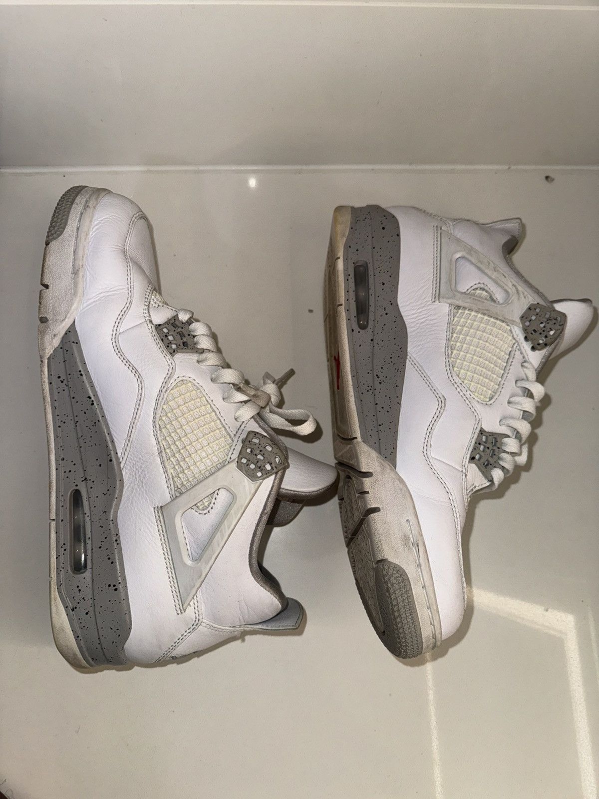Jordan Brand Jordan 4s White Oreo Size US 9.5 / EU 42-43 - 5 Thumbnail