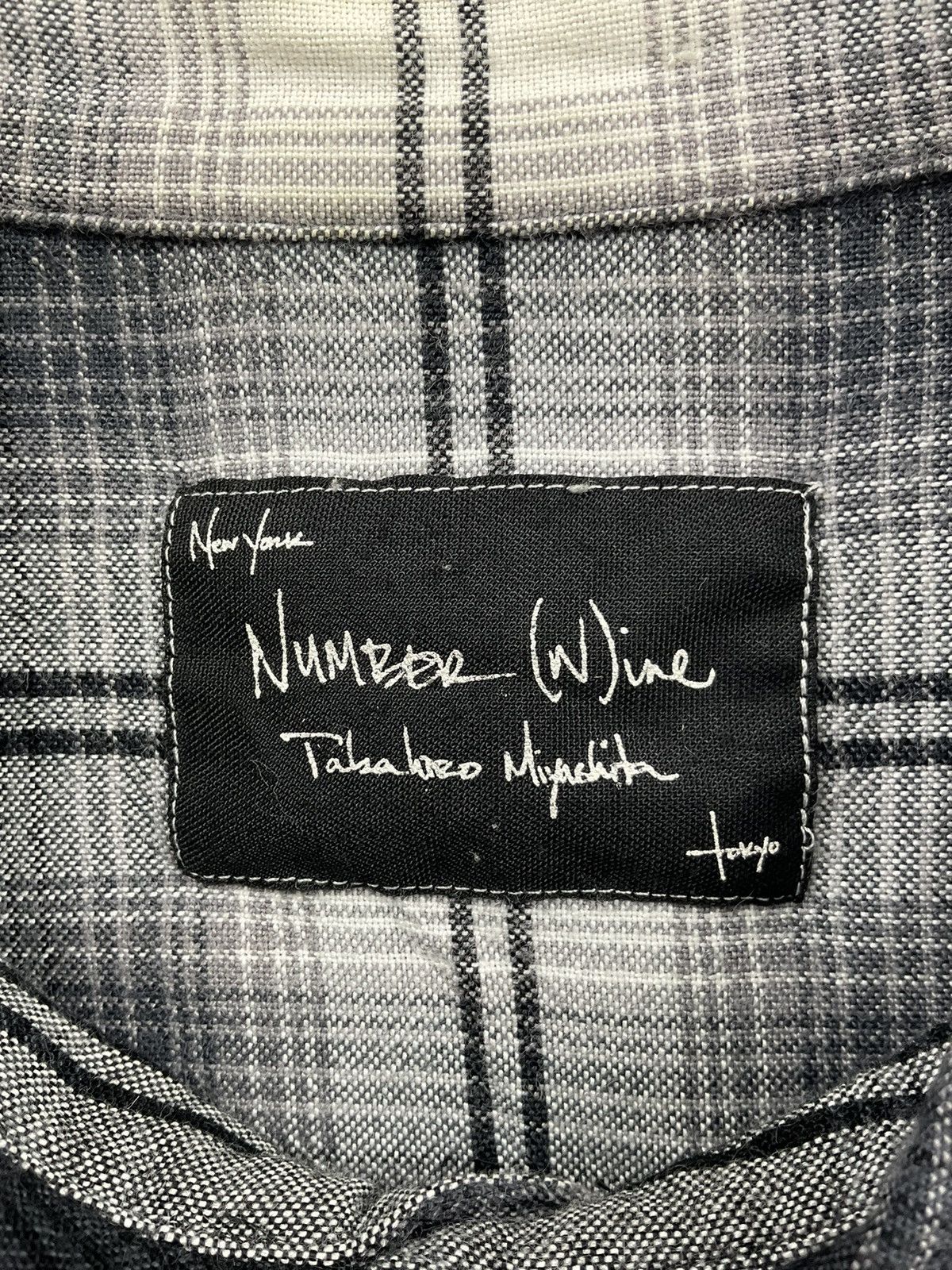 Number (N)ine Number (N)ine S/S'07 Western Plaid Shirt Size US S / EU 44-46 / 1 - 10 Thumbnail