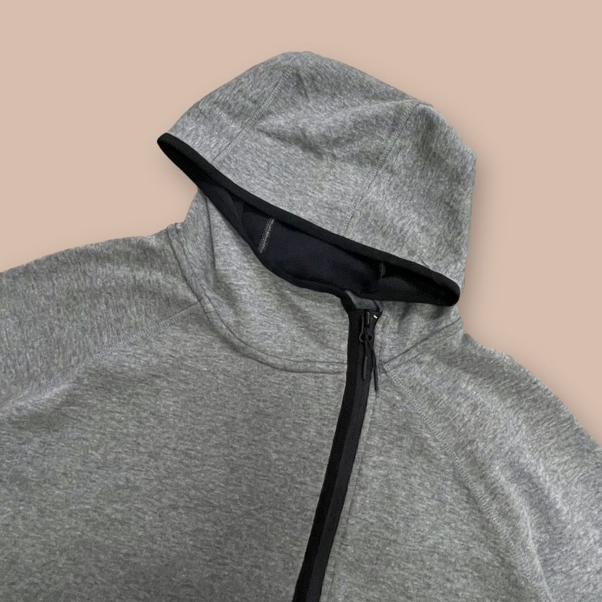 Nike Nike Tech Fleece Women's Full Zip Cape Hoodie Carbon Heather Size L / US 10 / IT 46 - 6 Thumbnail