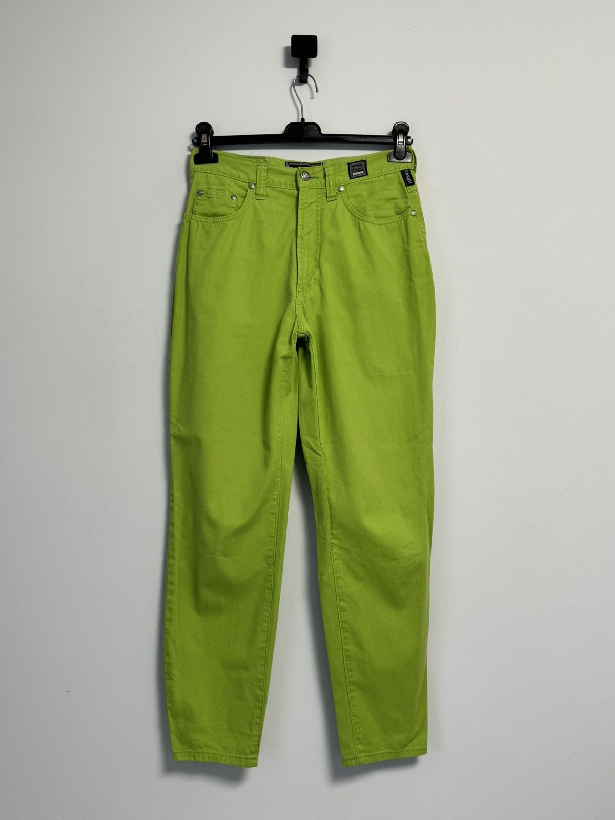 Versace Jeans Couture Versace Jeans Couture Neon Green Jeans Size 31" - 10 Thumbnail