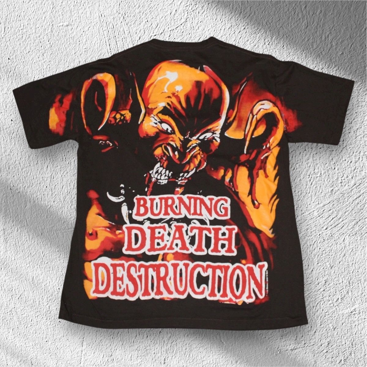 Other Manowar “Hell on Stage” All Over Print Shirt Reprint XL Size US XL / EU 56 / 4 - 2 Thumbnail