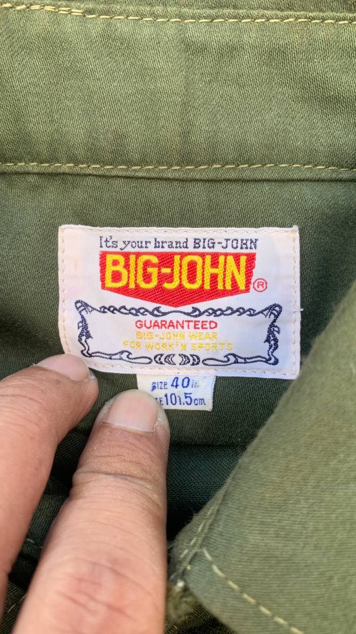 Big John × Vintage vintage Big John military button upGreen Size US M / EU 48-50 / 2 - 3 Thumbnail