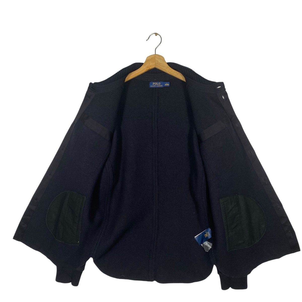 Polo Ralph Lauren × RRL Ralph Lauren Polo Ralph Lauren Wool Jacket Button L Size Navy Blue Colour Size US L / EU 52-54 / 3 - 5 Thumbnail