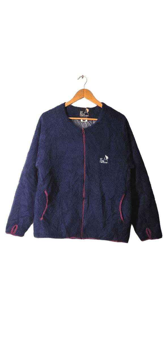 go slow caravan GO SLOW CARAVAN FLEECE JACKET Size US M / EU 48-50 / 2 - 1 Thumbnail