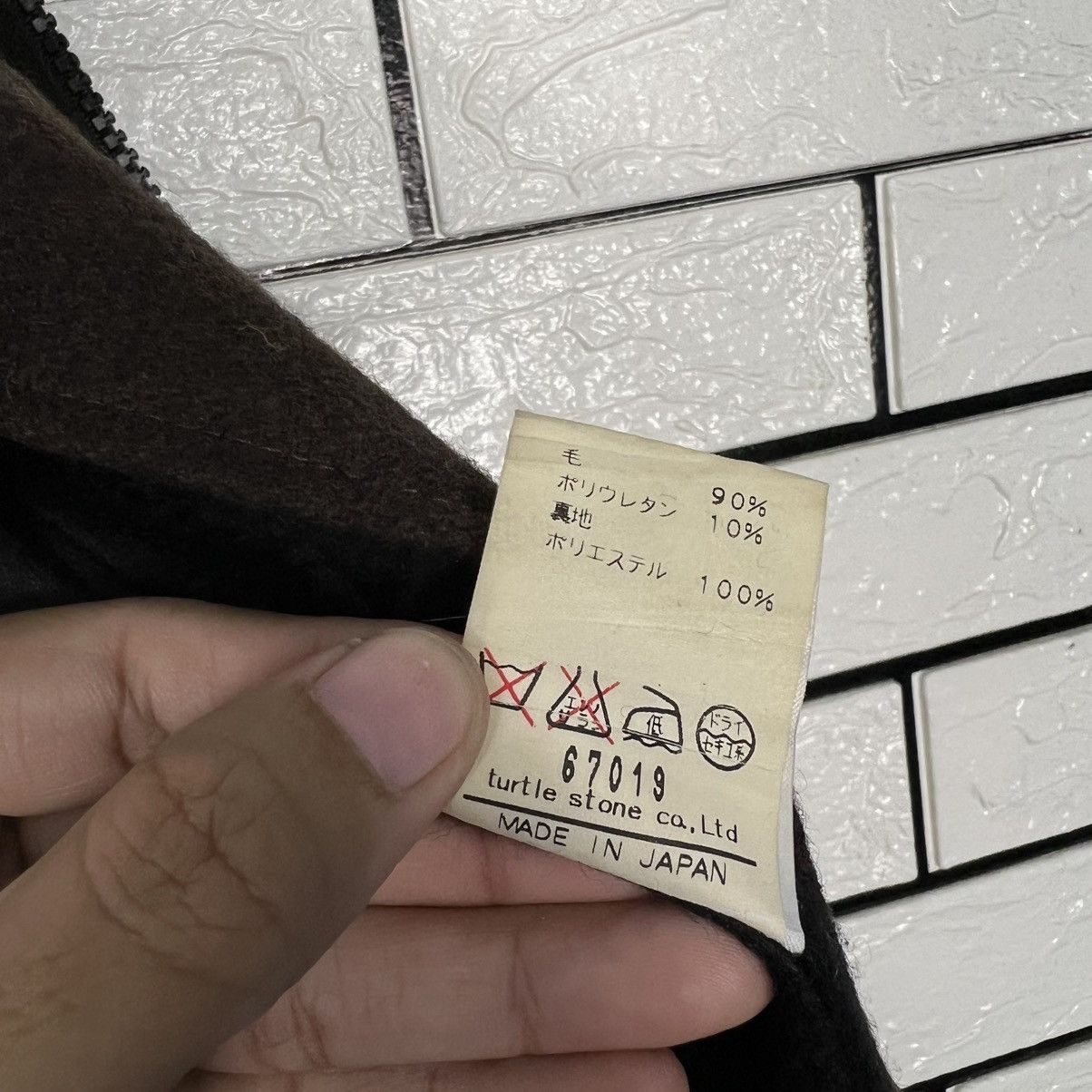 Japanese Brand PIED PIPER Slant Pocket Wool Blend Collared Jacket 4121-C187 Size US M / EU 48-50 / 2 - 15 Thumbnail