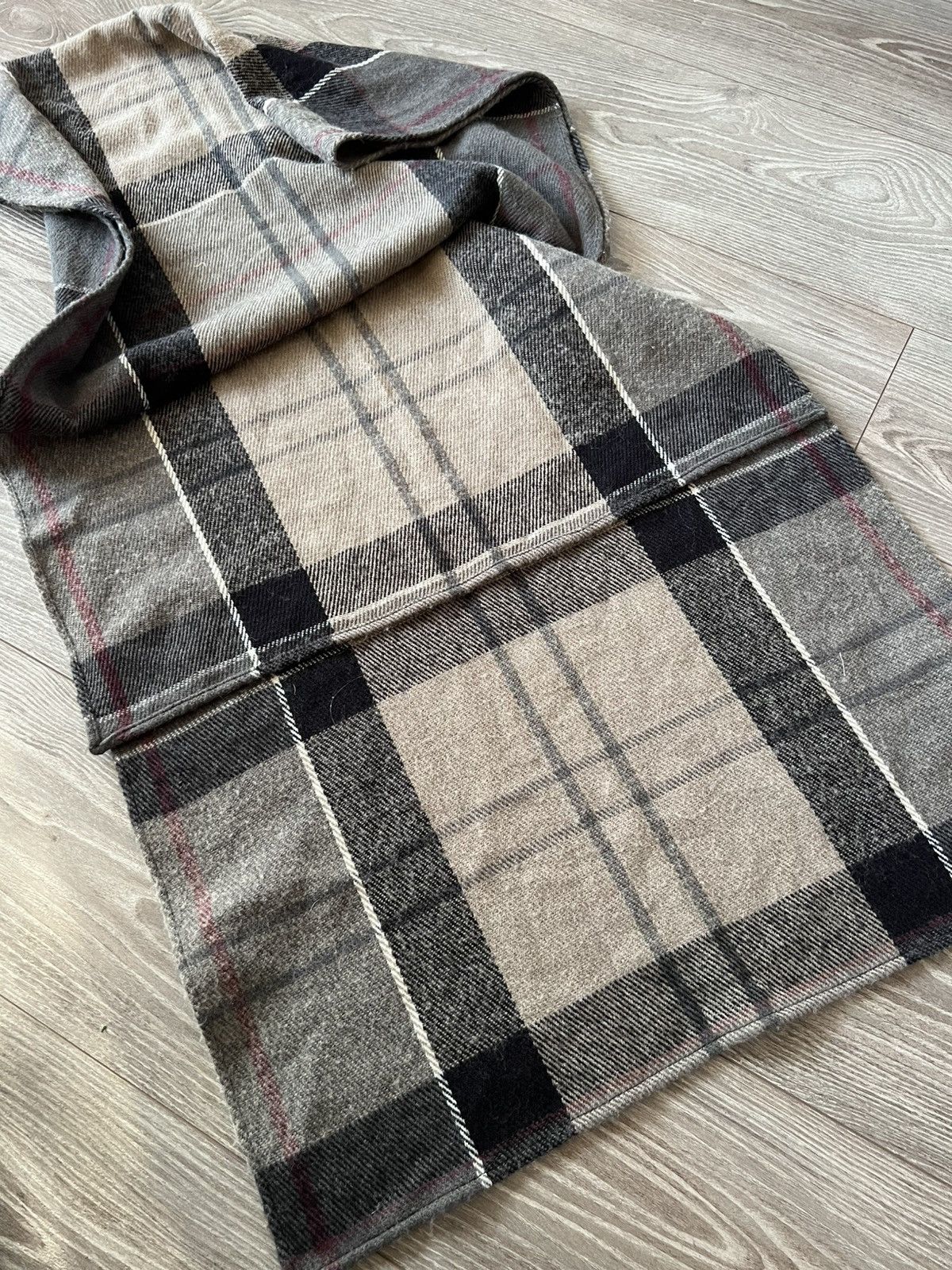 Barbour × Vintage ‼️Vintage Barbour England Huge Acrylic/Wool Scarf 🧣 Size ONE SIZE - 7 Thumbnail