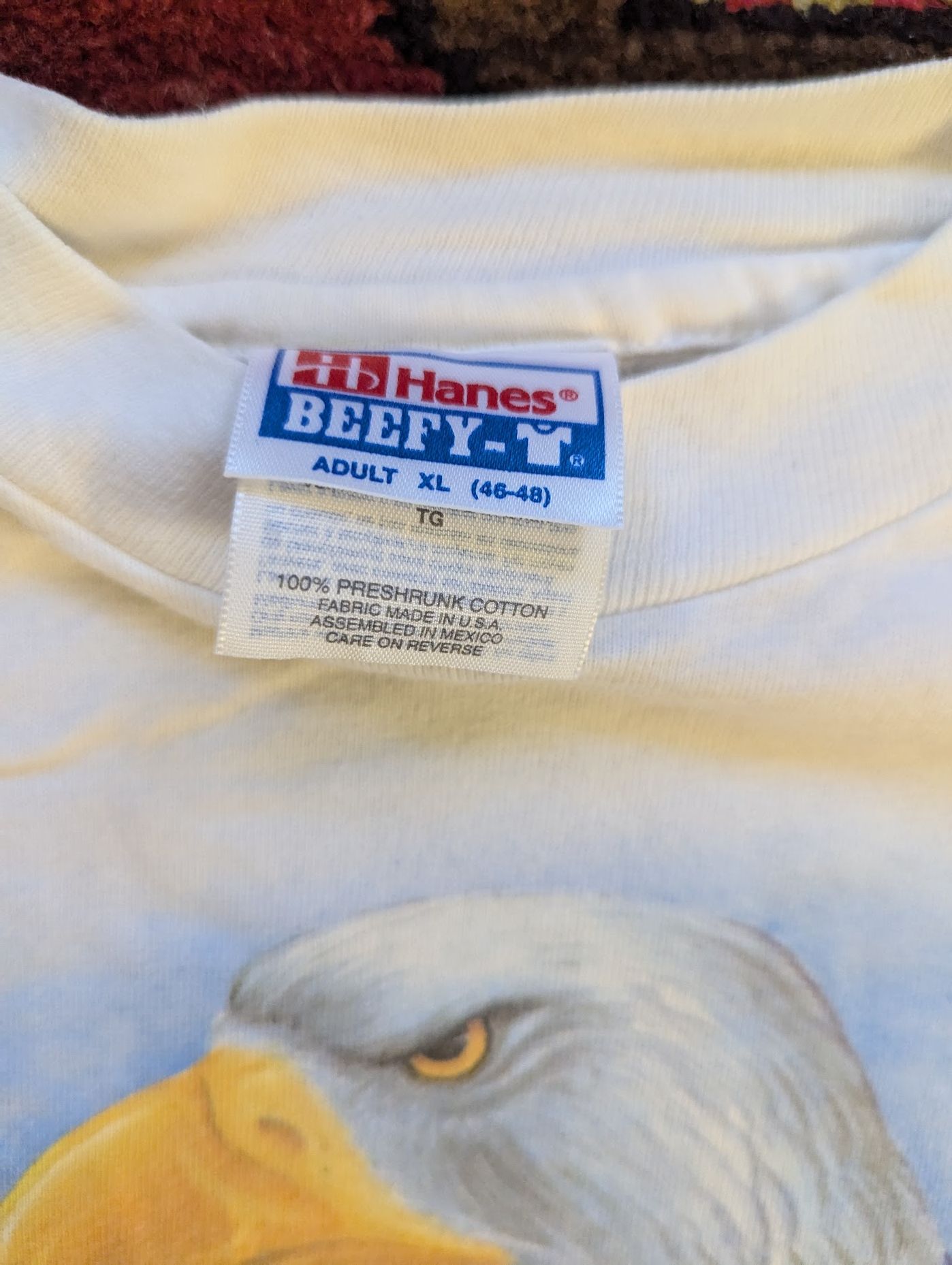USA Olympics Vintage 1996 Atlanta Olympics T-Shirt (Hanes Beefy-T) Size US XL / EU 56 / 4 - 2 Thumbnail
