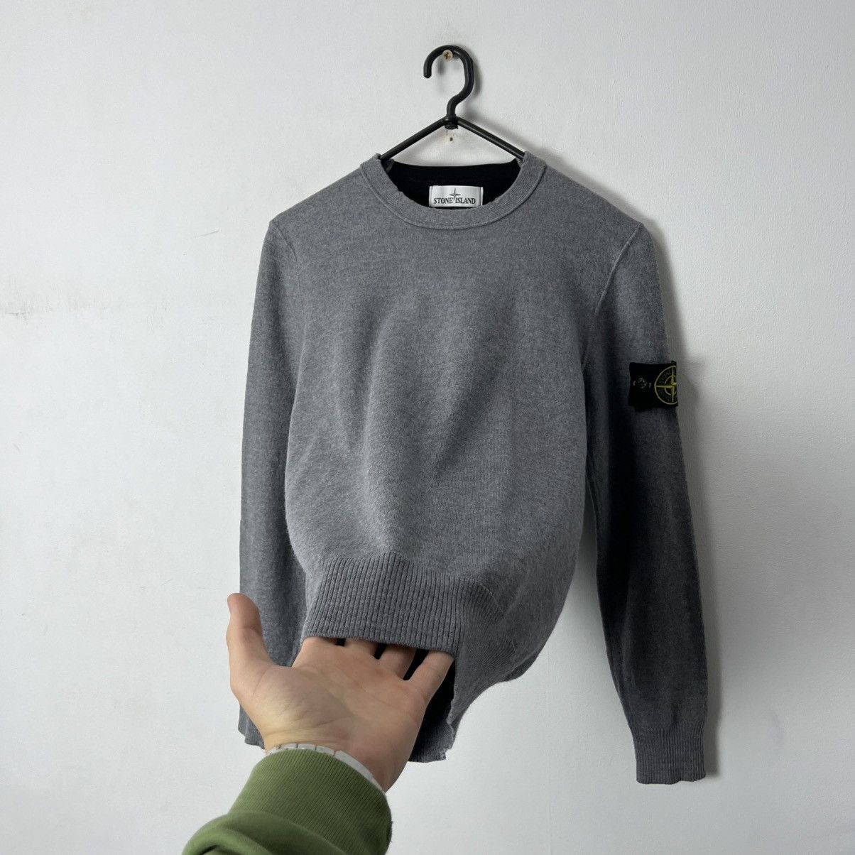 Stone Island Vintage Stone Island Sweatshirt Crewneck Patch Y2K Size US S / EU 44-46 / 1 - 7 Thumbnail