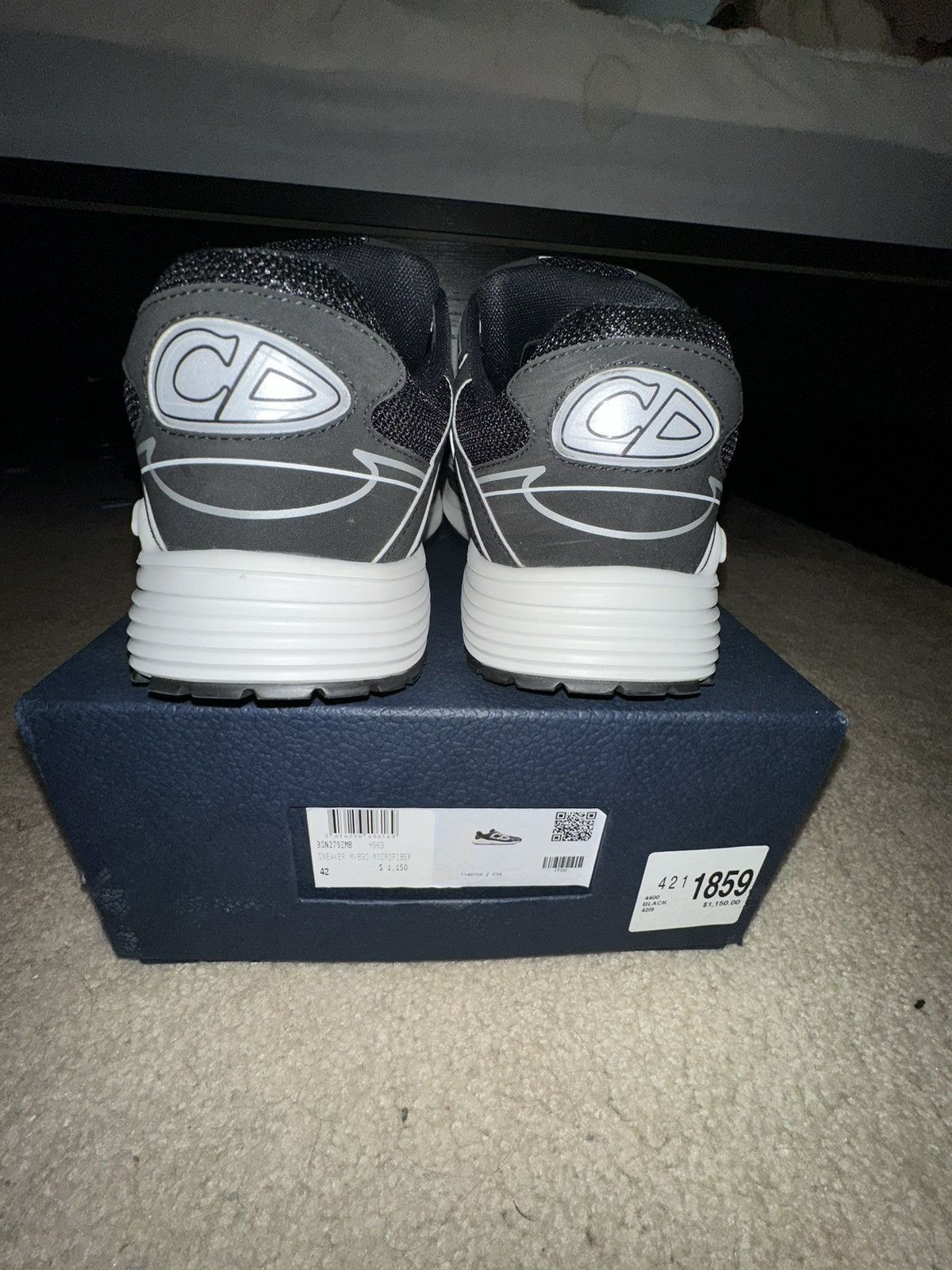 Dior Dior b30 Black and white Size US 9 / EU 42 - 4 Thumbnail