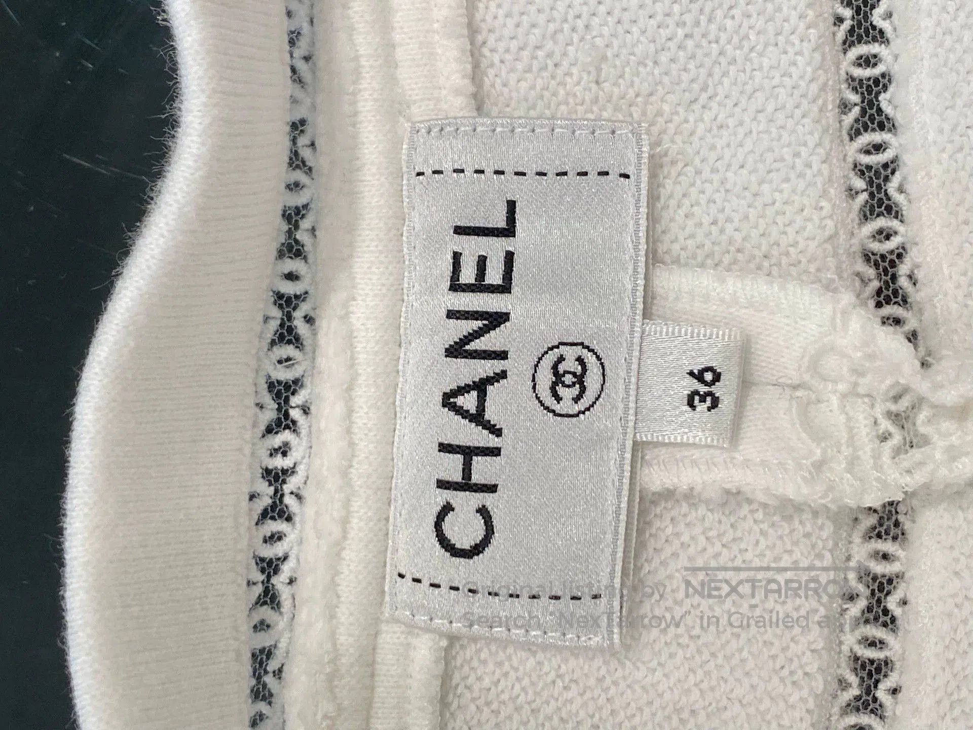 Chanel Chanel 24 Coco Beach White Shorts. Size US 36 / EU 52 - 3 Thumbnail