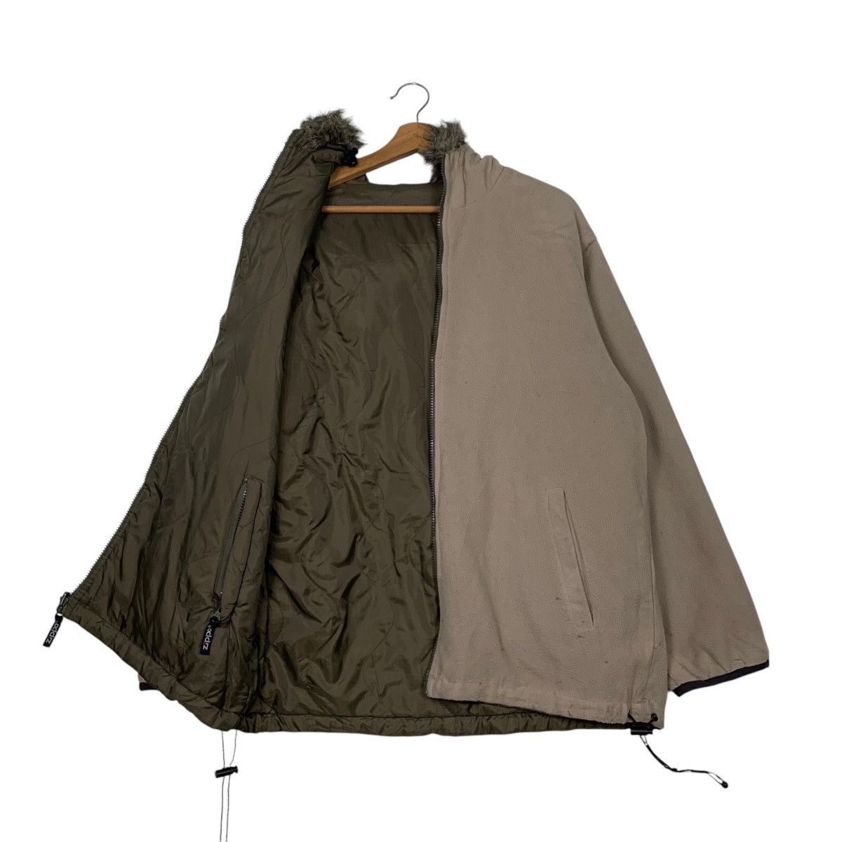 Zippo ZIPPO Reversible Jacket Faux Fur Hoodies #2369-C106 Size US M / EU 48-50 / 2 - 13 Thumbnail