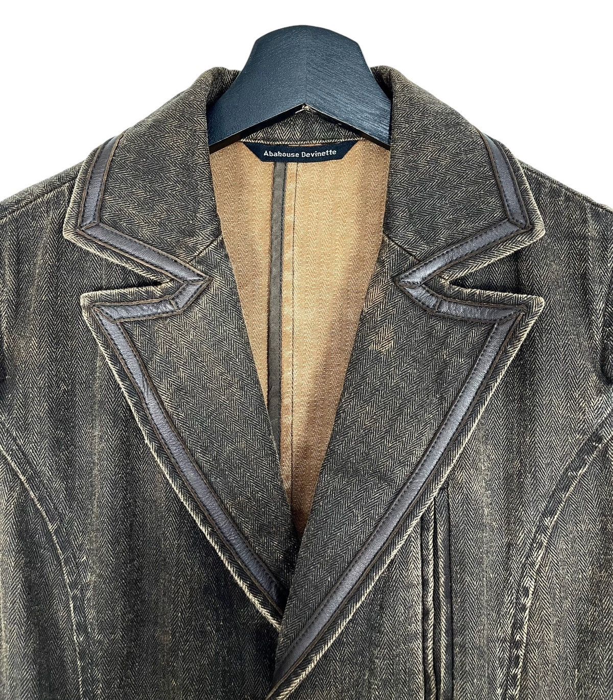 ABAHOUSE Vintage Abahouse Devinette HBT Waxed Jacket Size US S / EU 44-46 / 1 - 6 Thumbnail