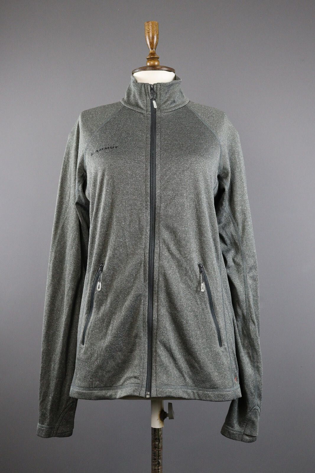 Mammut Ladies Mammut Polartec Gray Outdoor Fleece Jacket Size L Size L / US 10 / IT 46 - 1 Thumbnail