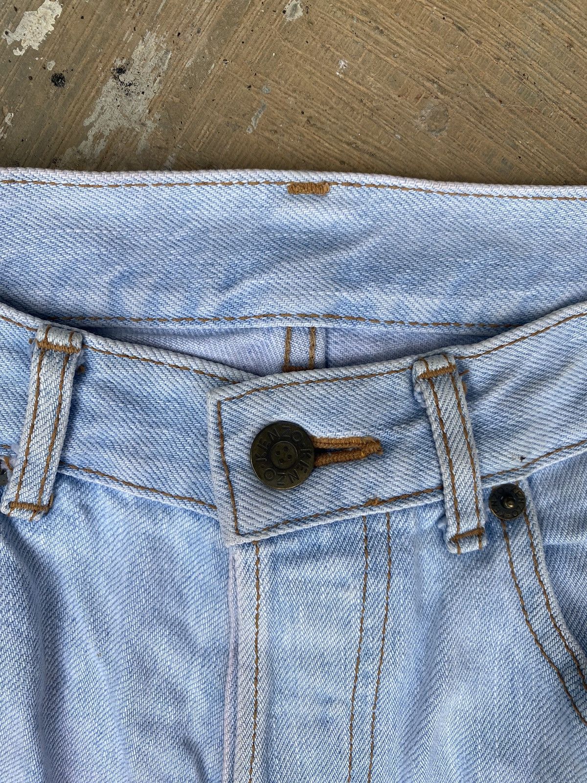 Kenzo Distressed Kenzo baggy jeans Size US 30 / EU 46 - 5 Thumbnail