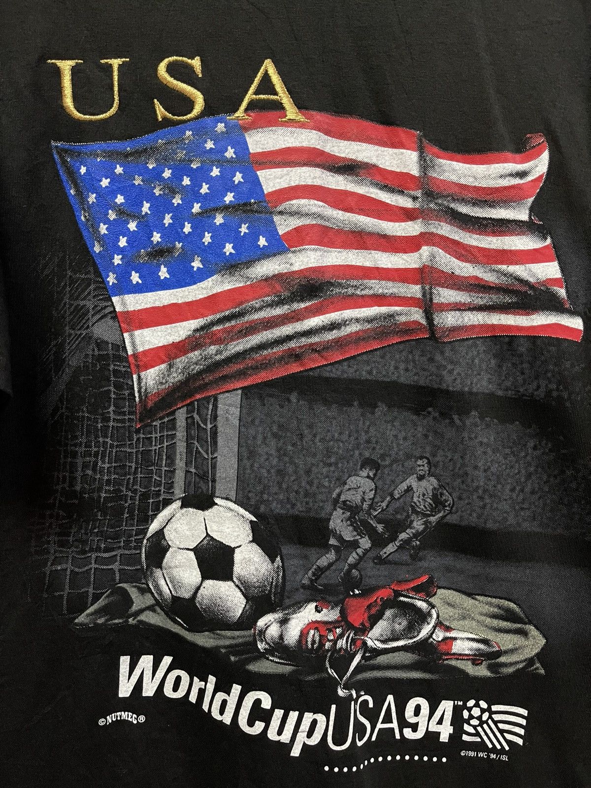 Vintage Vintage Nutmeg x World Cup USA🔥🔥🔥 Size US L / EU 52-54 / 3 - 2 Thumbnail