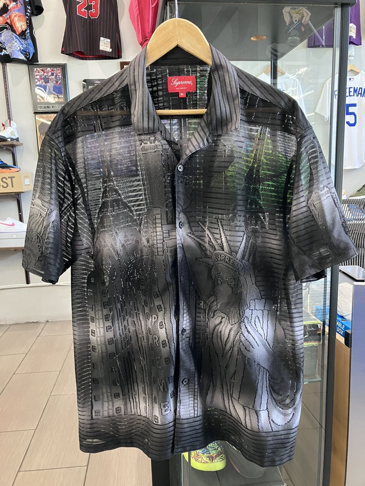 Supreme Supreme Liberty Lace Button Shirt Size XL | Grailed
