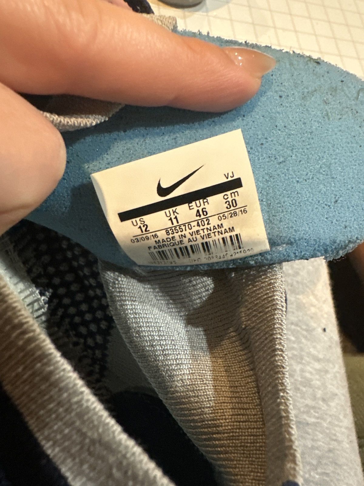 Nike Nike Presto Flyknit Ultra Navy Size US 12 / EU 45 - 6 Thumbnail