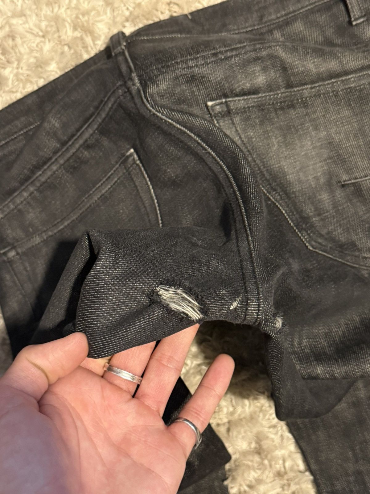 Dior Dior Homme SS07 MIJ Raw Selvedge Jeans Size US 31 - 10 Thumbnail
