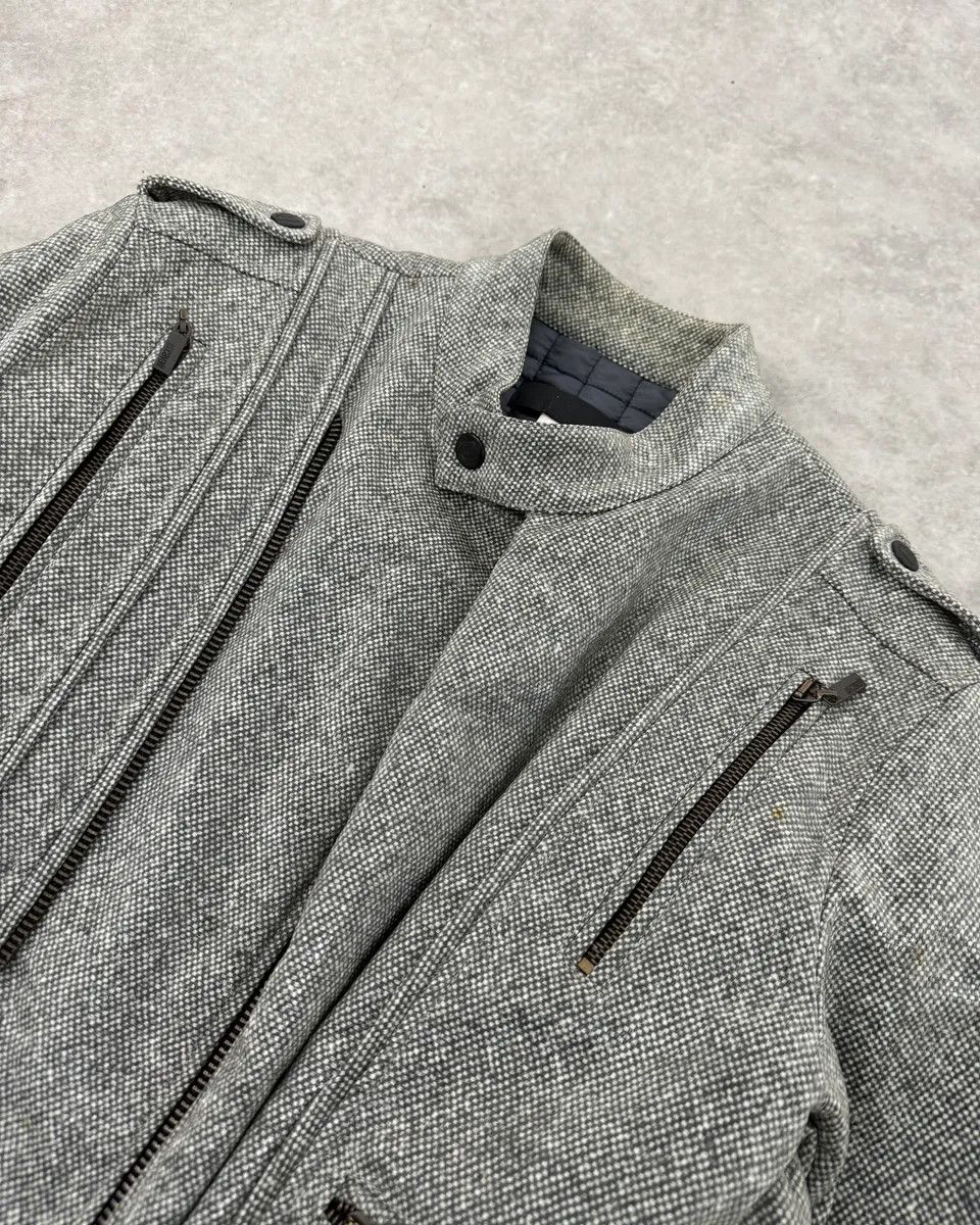 Just Cavalli 2000s Cavalli Grey Multi Zip Astro Jacket Size US M / EU 48-50 / 2 - 5 Thumbnail