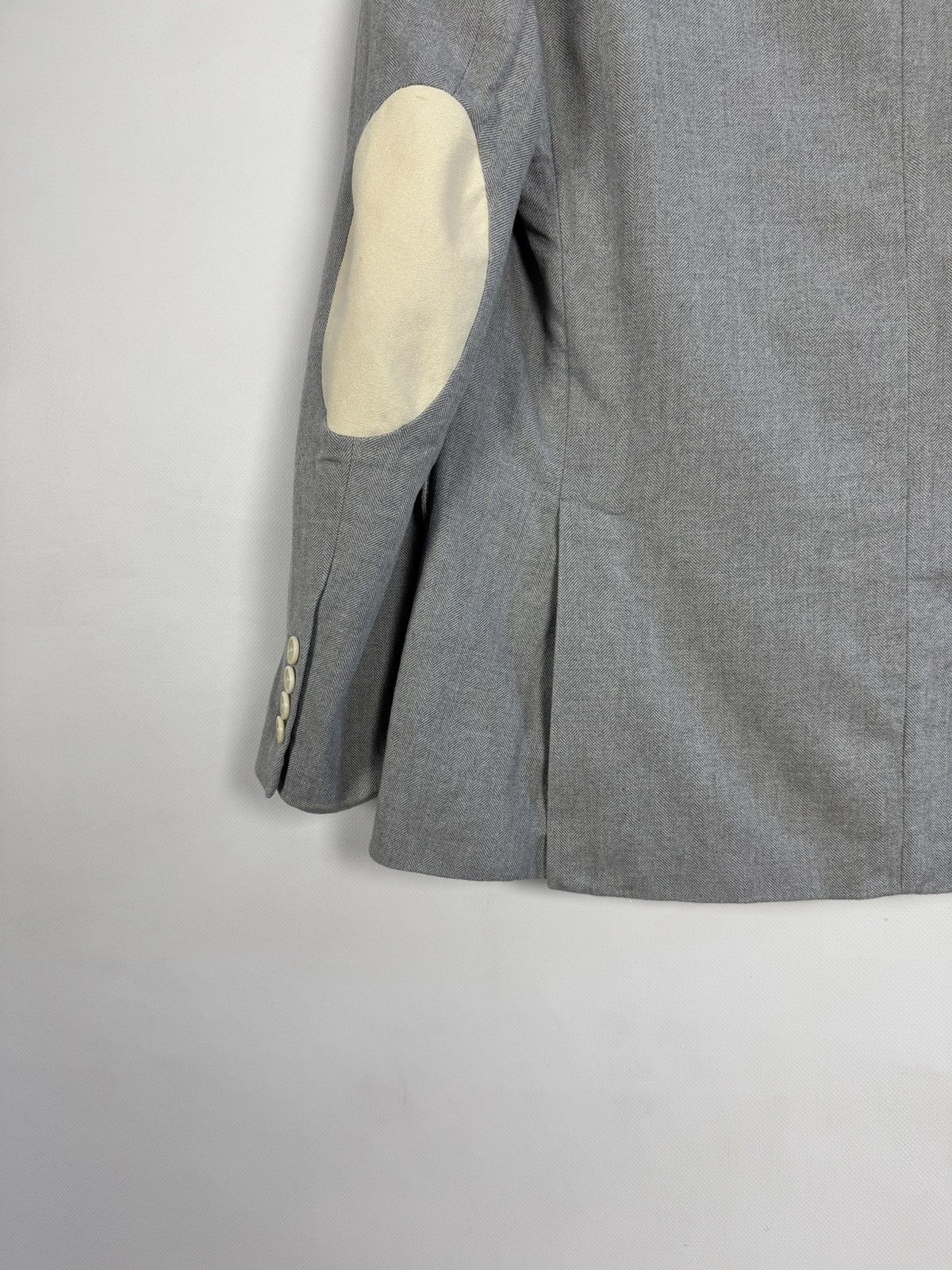 Hackett Hackett London Blazer With Elbow Patches Cotton Size 42R Size 42R - 13 Thumbnail