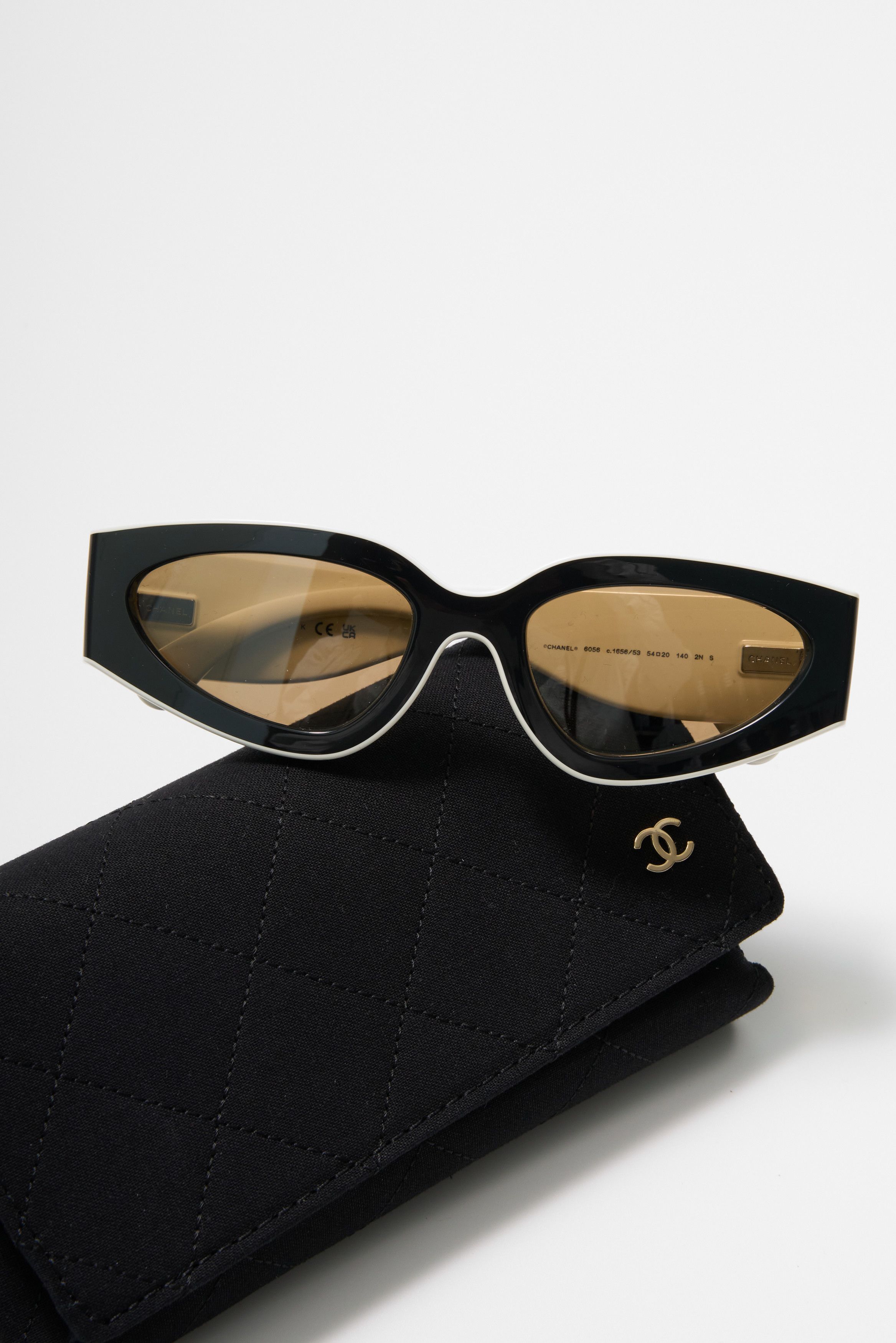Chanel Chanel Cat Eye Sunglasses CH6056 Size ONE SIZE - 9 Thumbnail