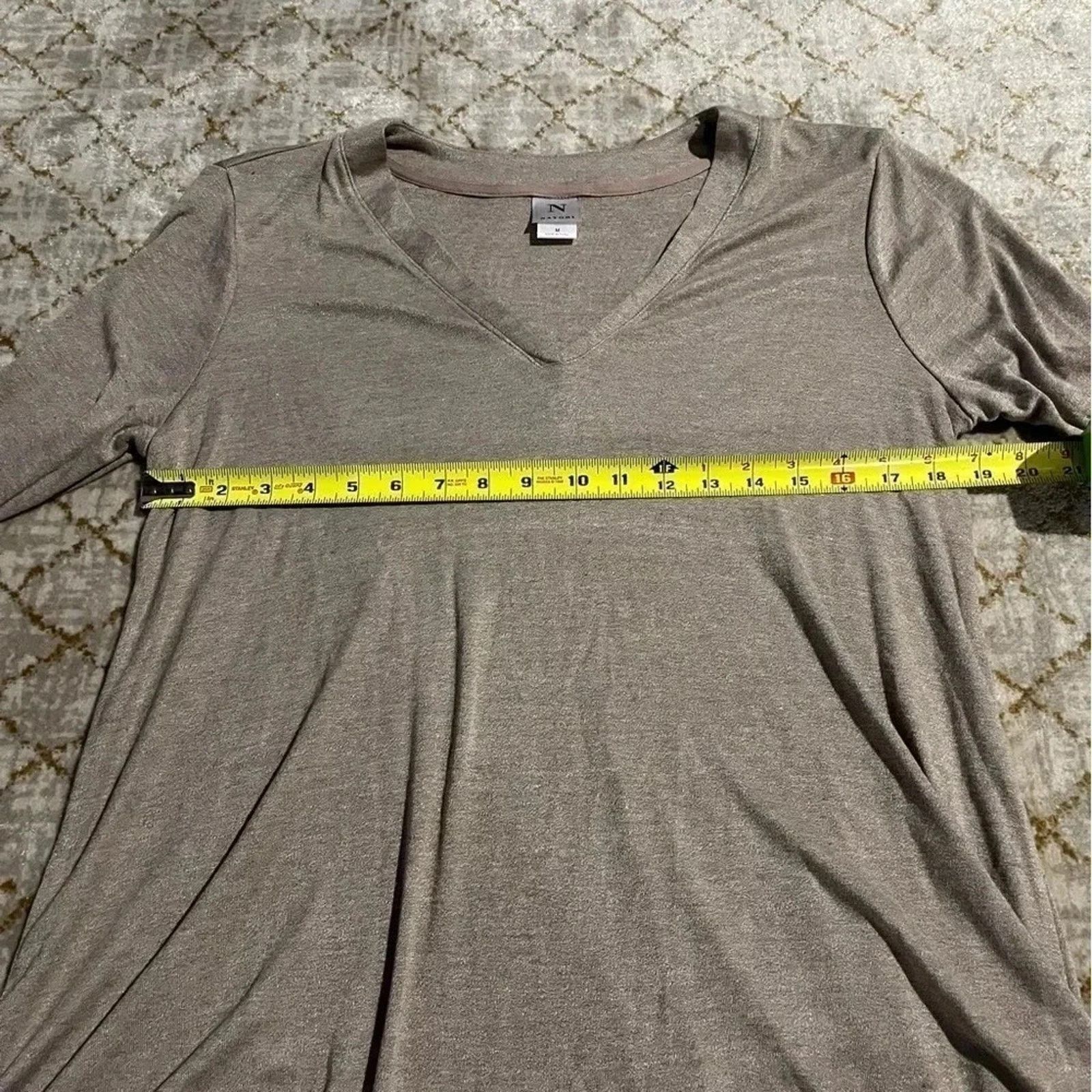 Other NWT Natori Speckled Interlock Long Sleeve Top SZ M Size ONE SIZE - 7 Thumbnail